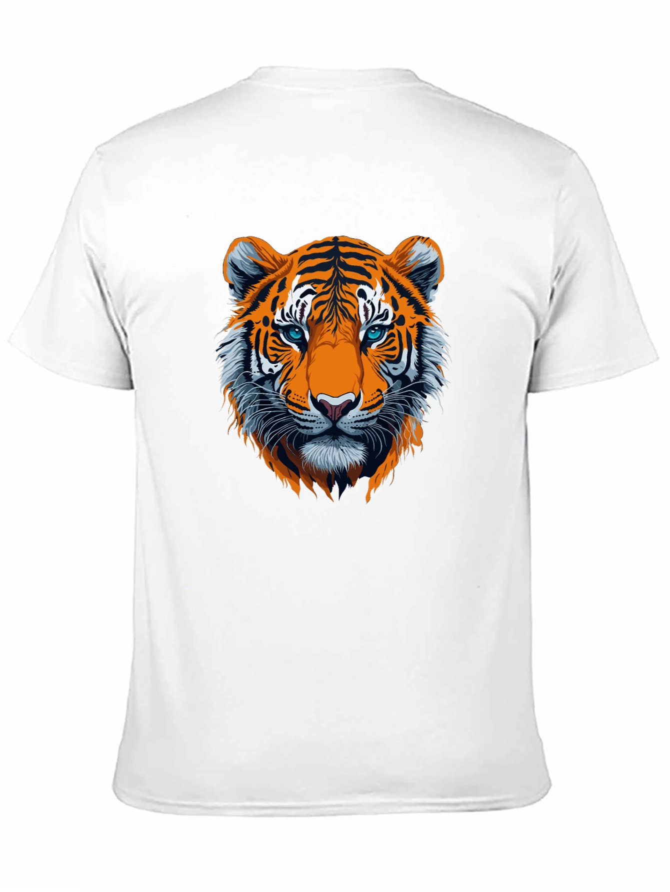 Black Bold Tiger Graphic Tee - Black view 11