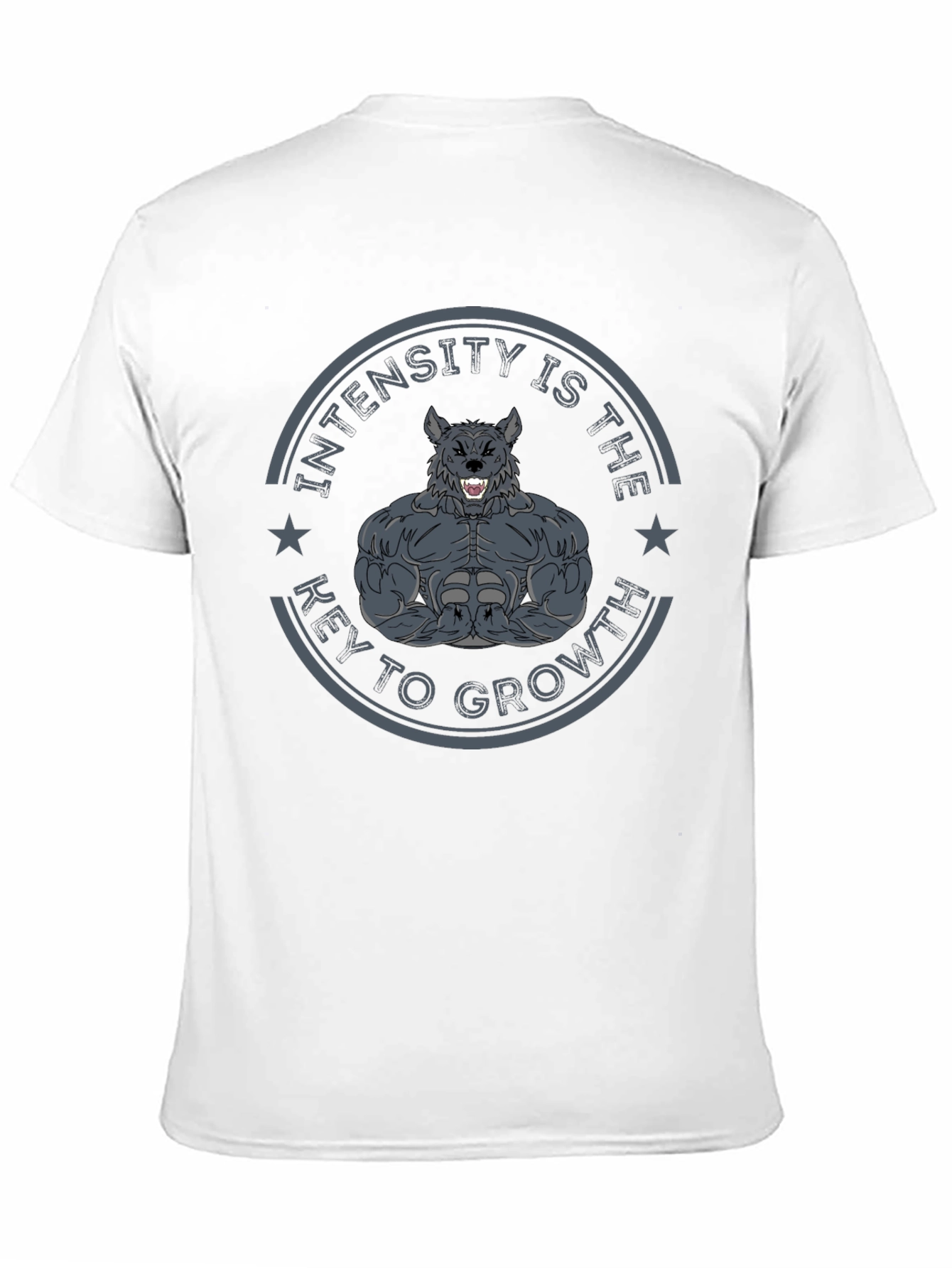 Intensity Growth Wolf Gym T-Shirt - 11