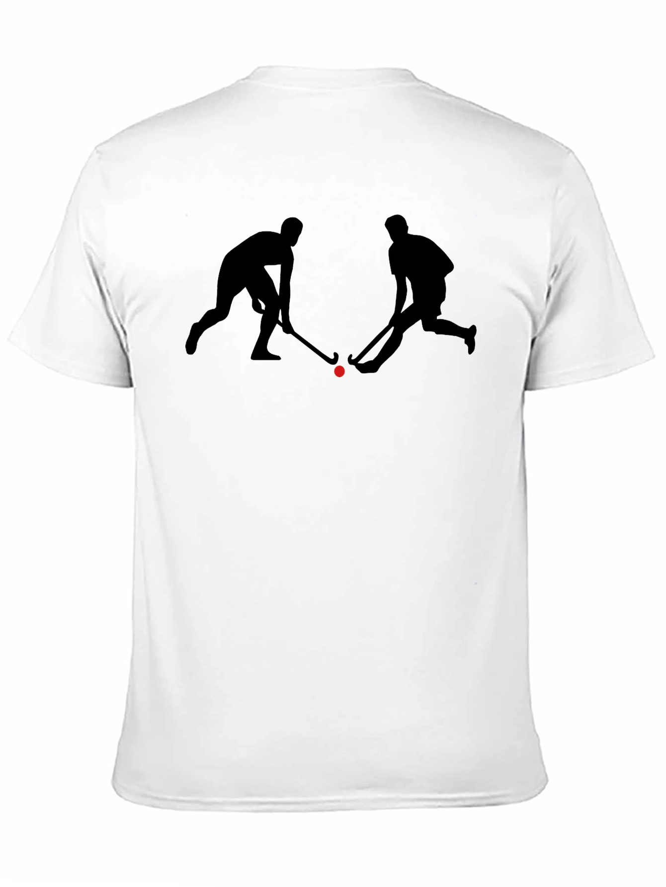 Black Hockey Players Black T-Shirt view 11