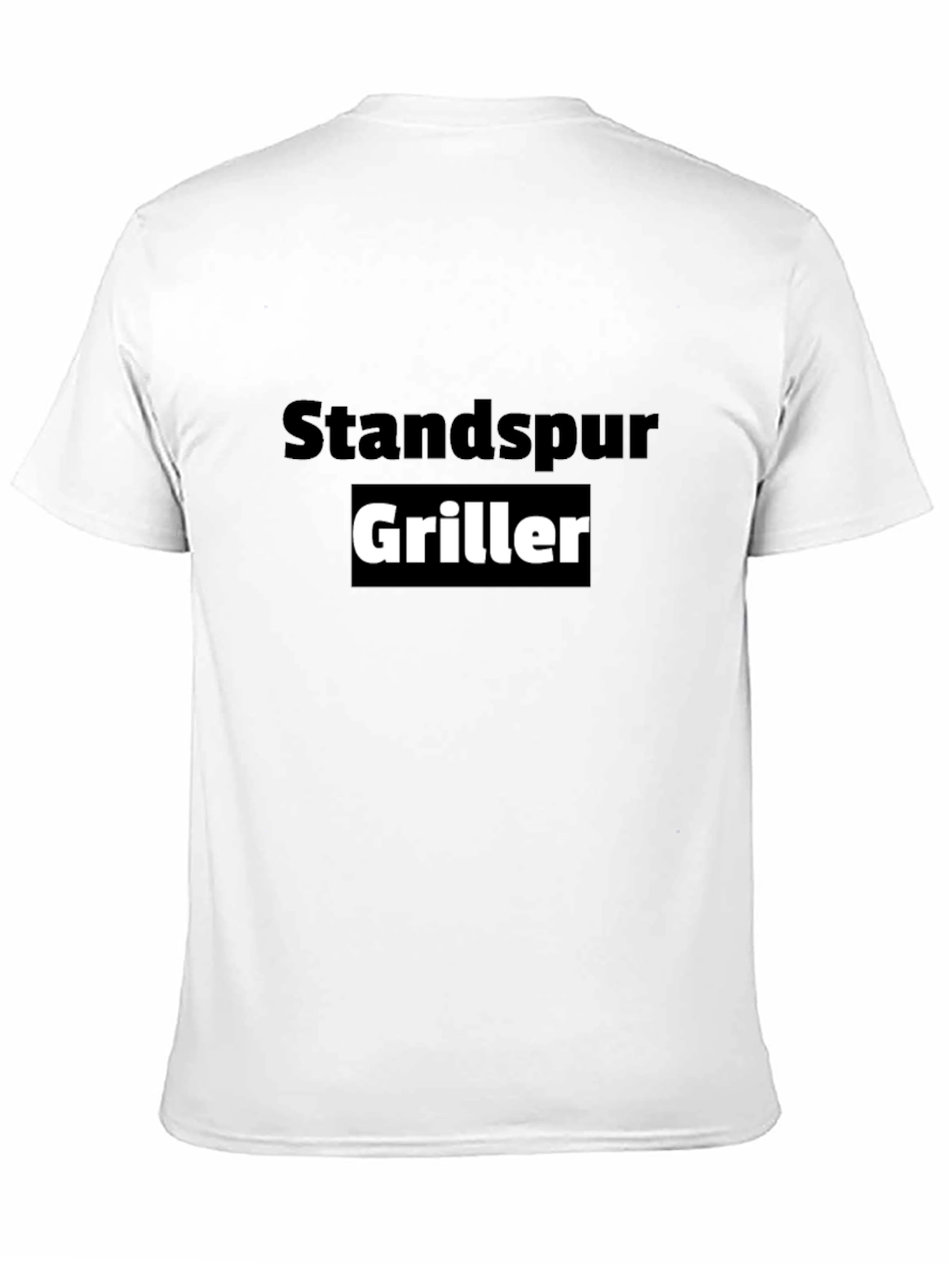 Black Standspur Griller Black T-Shirt view 11