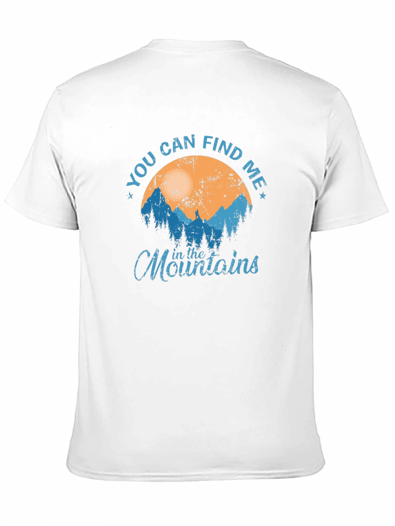 Mountain Graphic T-Shirt - Find Me in the Mountains Tee - 11
