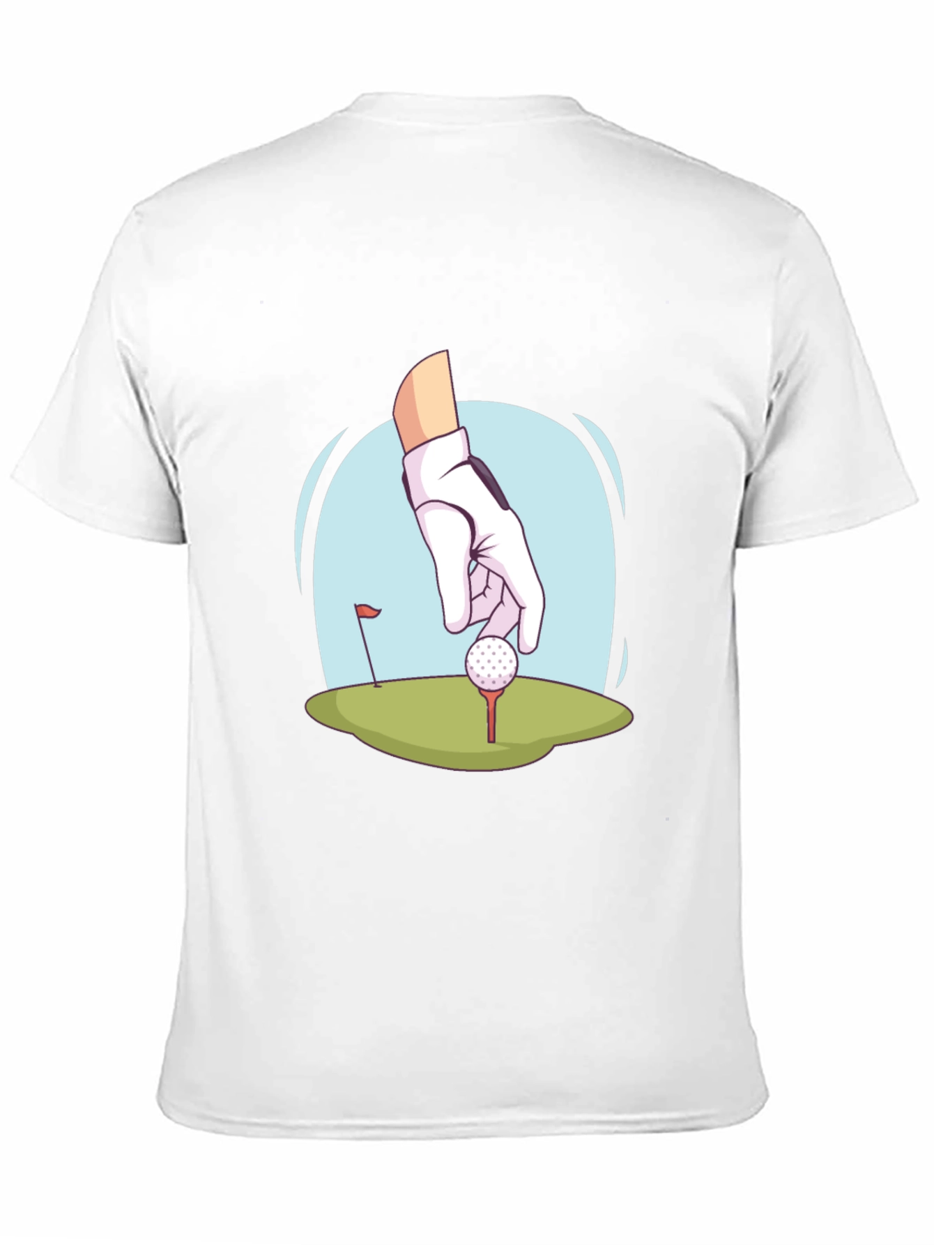 Black Golf Hand T-Shirt - Stylish Tee for Golf Lovers view 11