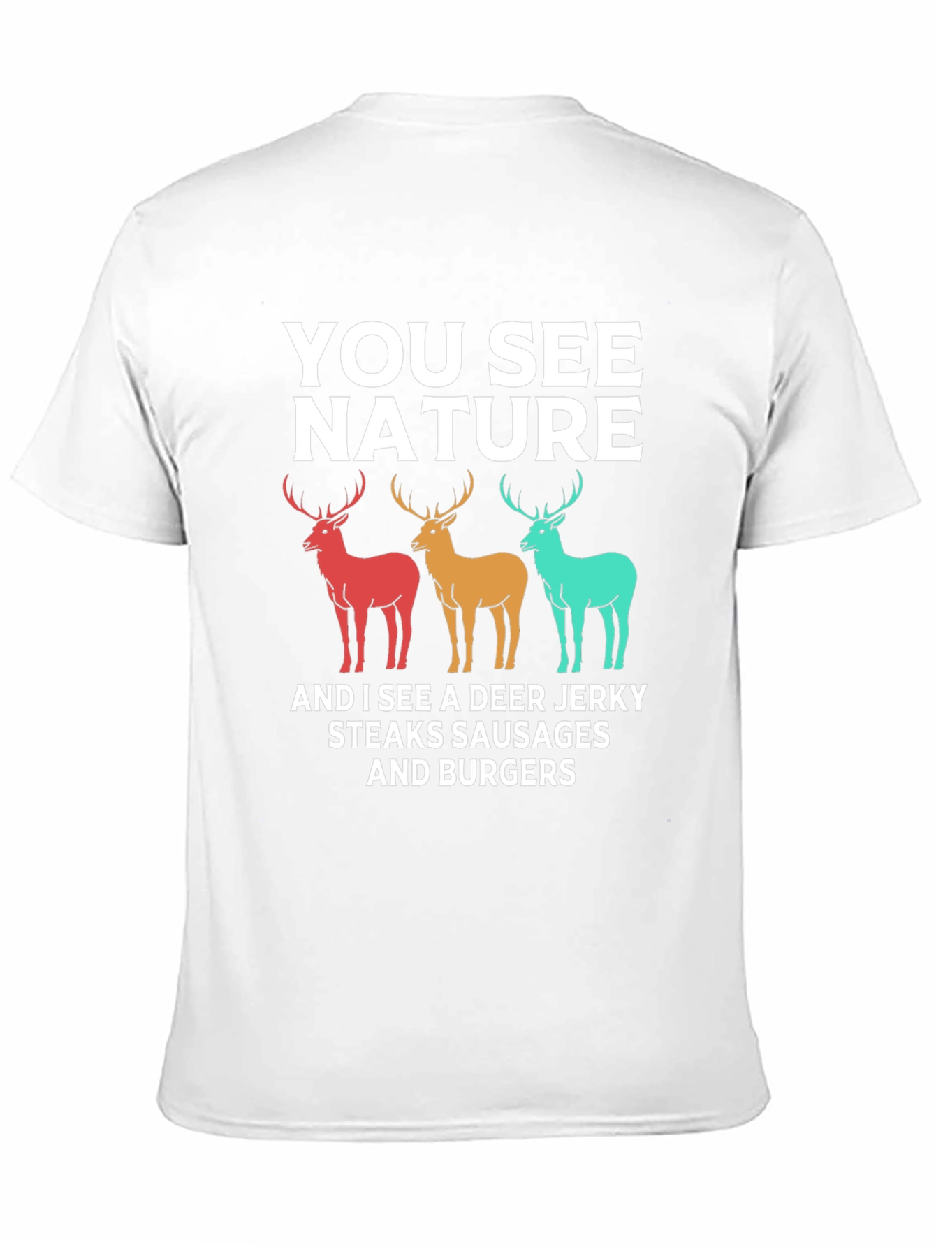Black Deer Jerky T-Shirt - Hunting Season Tee view 11