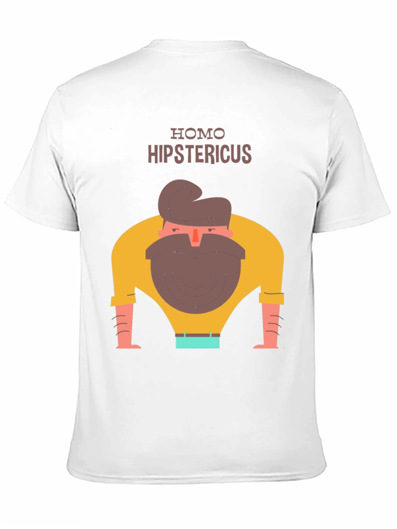 Black Homo Hipstericus Graphic Tee view 11
