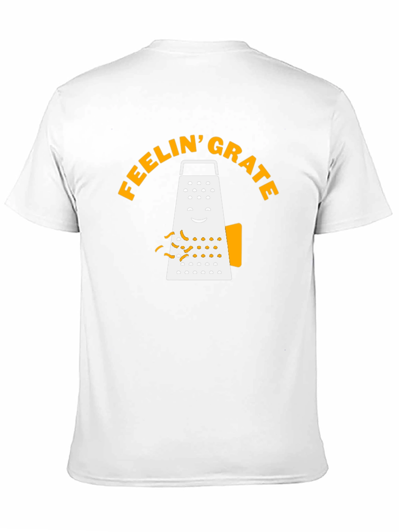 Black Feelin' Grate T-Shirt - Funny Cheese Grater Graphic Tee view 11