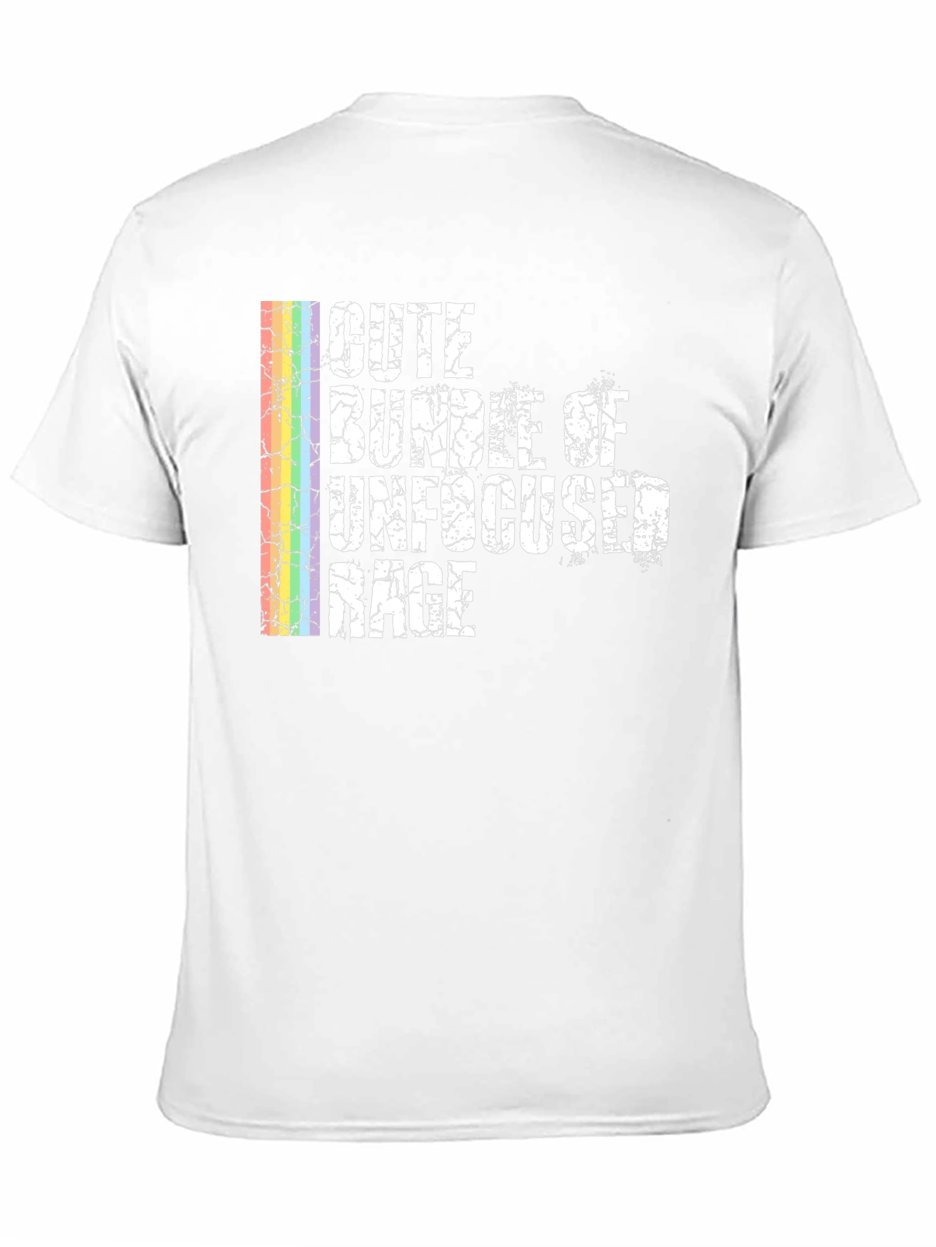 Black Cute Bundle Of Unfocused Rage T-Shirt view 11