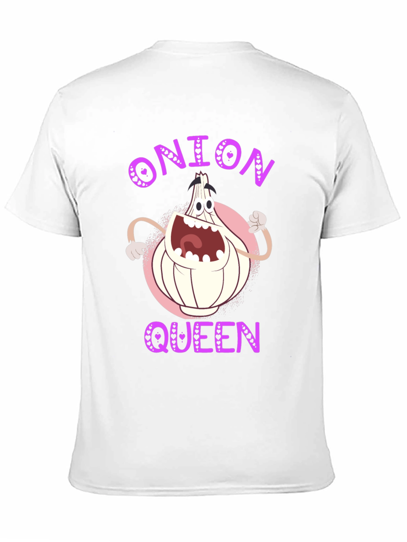 Black Onion Queen T-Shirt - Funny Graphic Tee view 11
