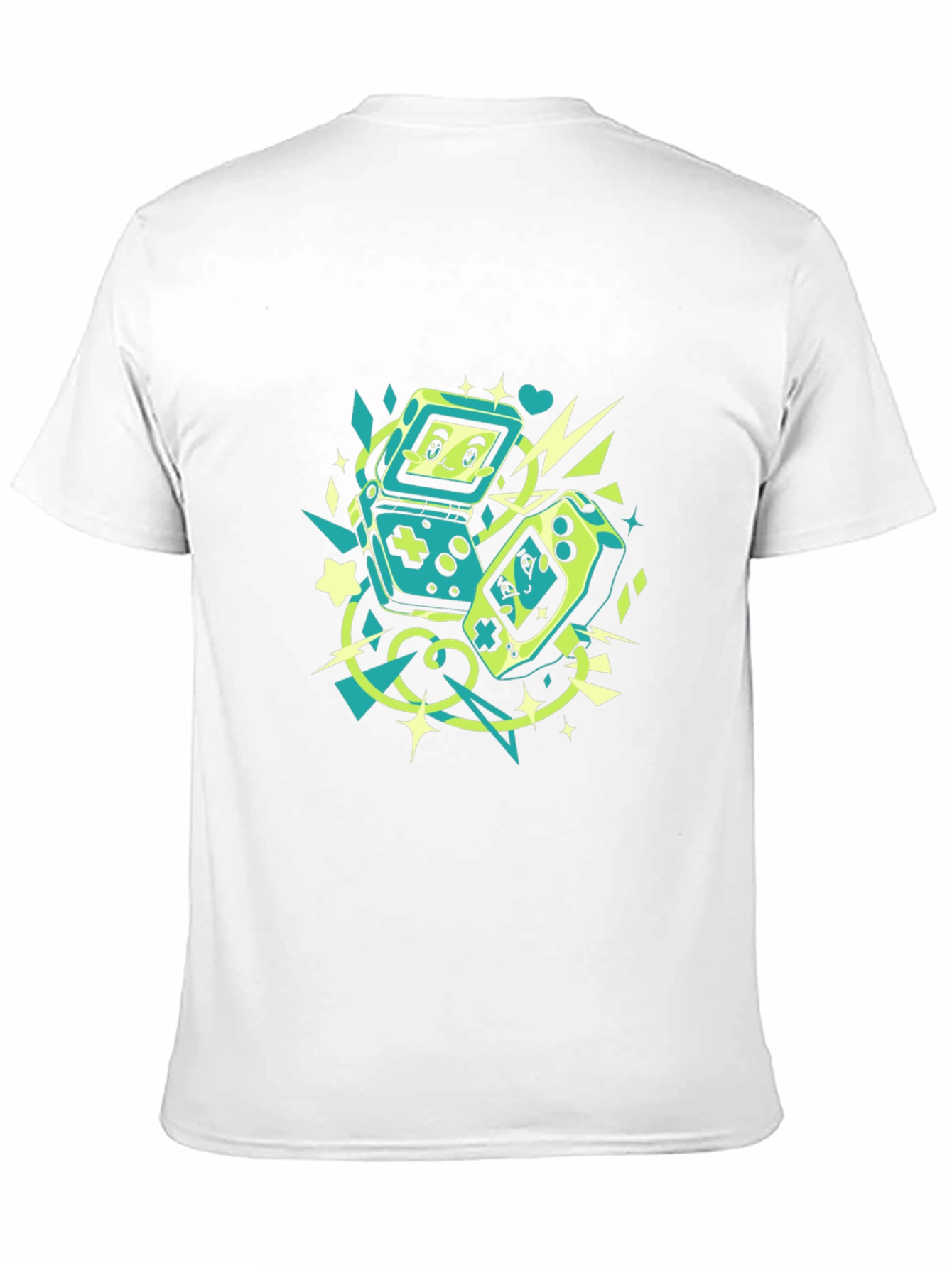 Black Retro Gaming T-Shirt - Black view 11
