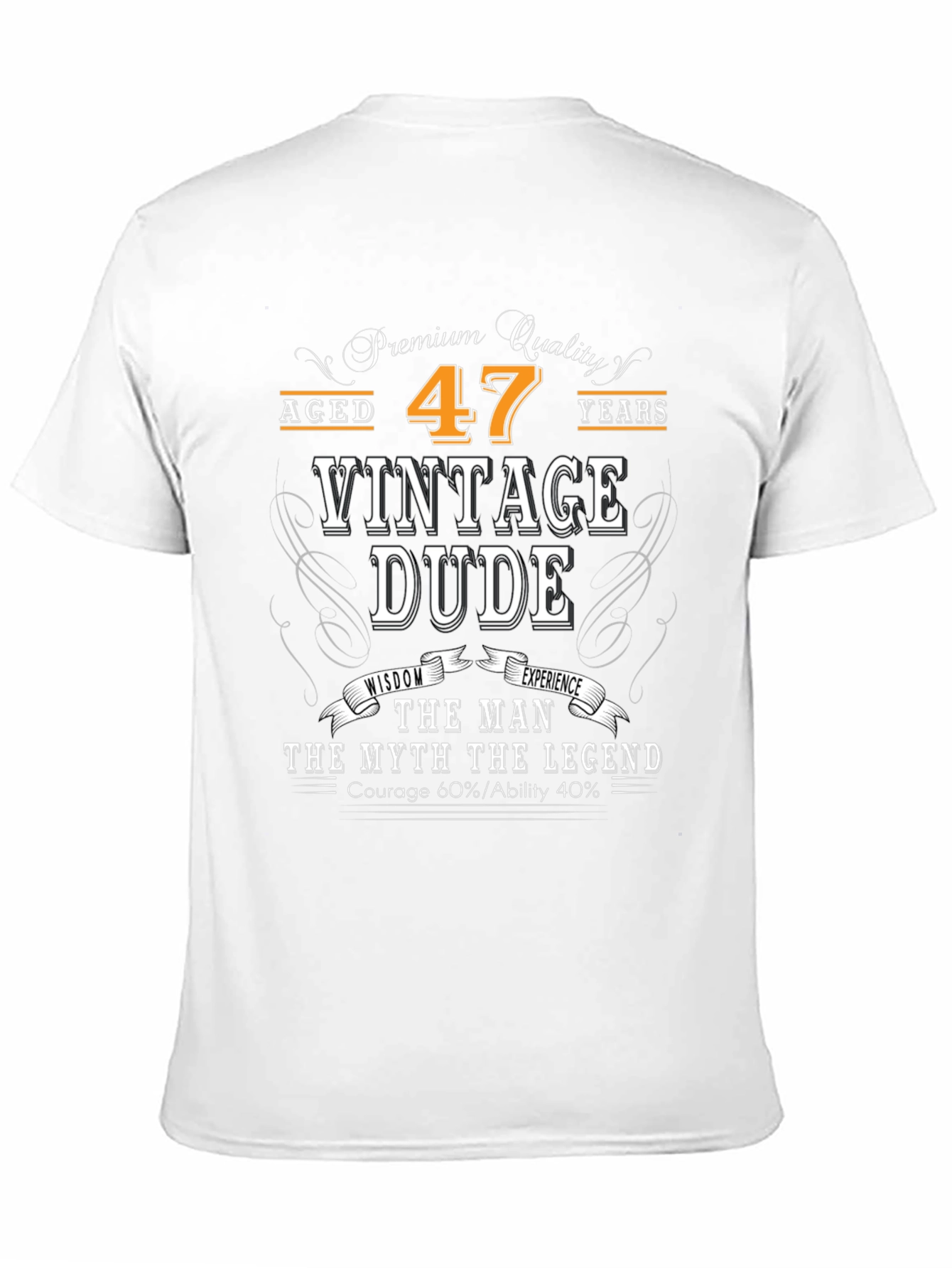 Black Vintage 47 Dude T-Shirt view 11