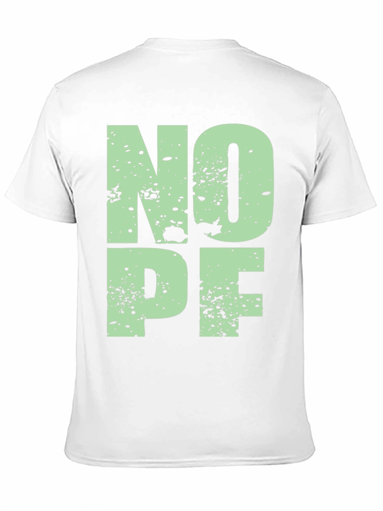 Black Nope Graphic T-Shirt - Black view 11