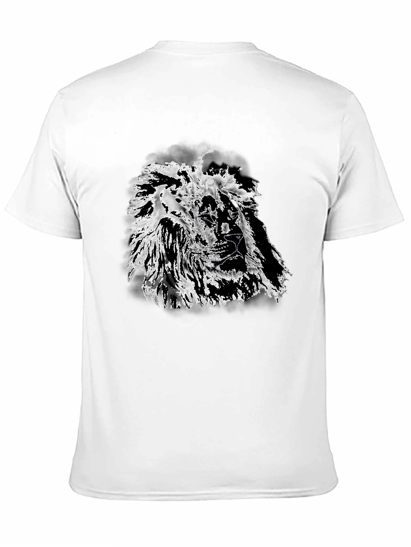Black Lion Graphic Black T-Shirt - Bold Style view 11