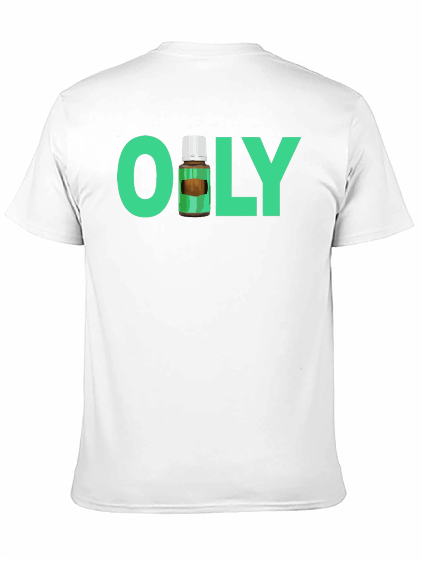 Black Oily Essential Oil T-Shirt view 11
