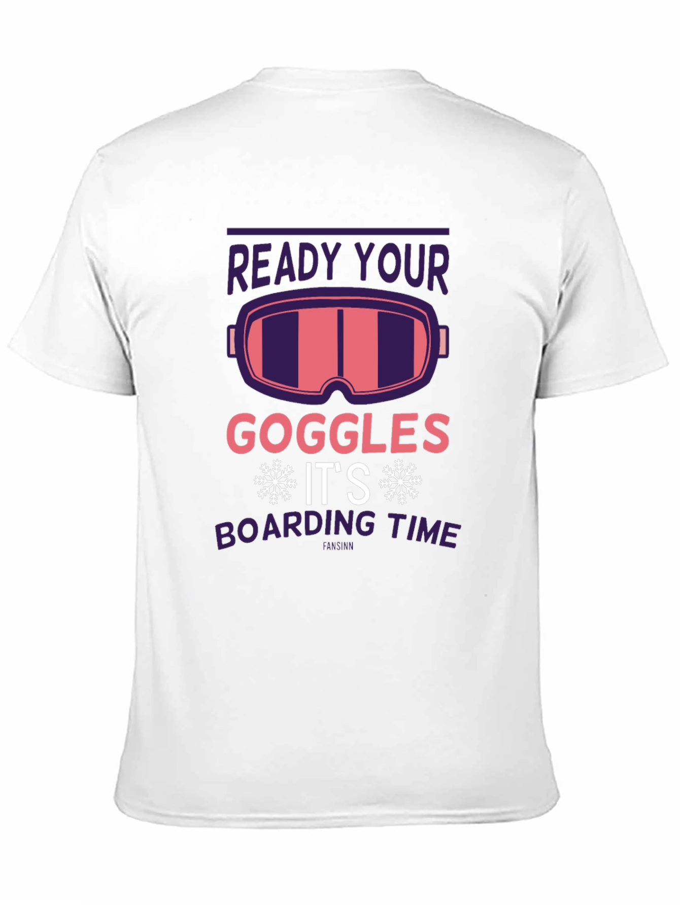 Black Ready Your Goggles Ski/Snowboard T-Shirt view 11