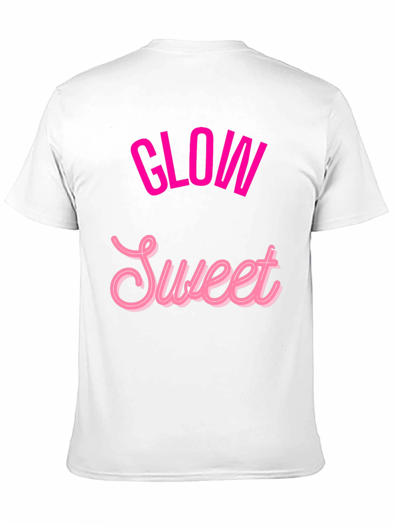 Black Glow Sweet Graphic Tee - Trendy Casual T-Shirt view 11