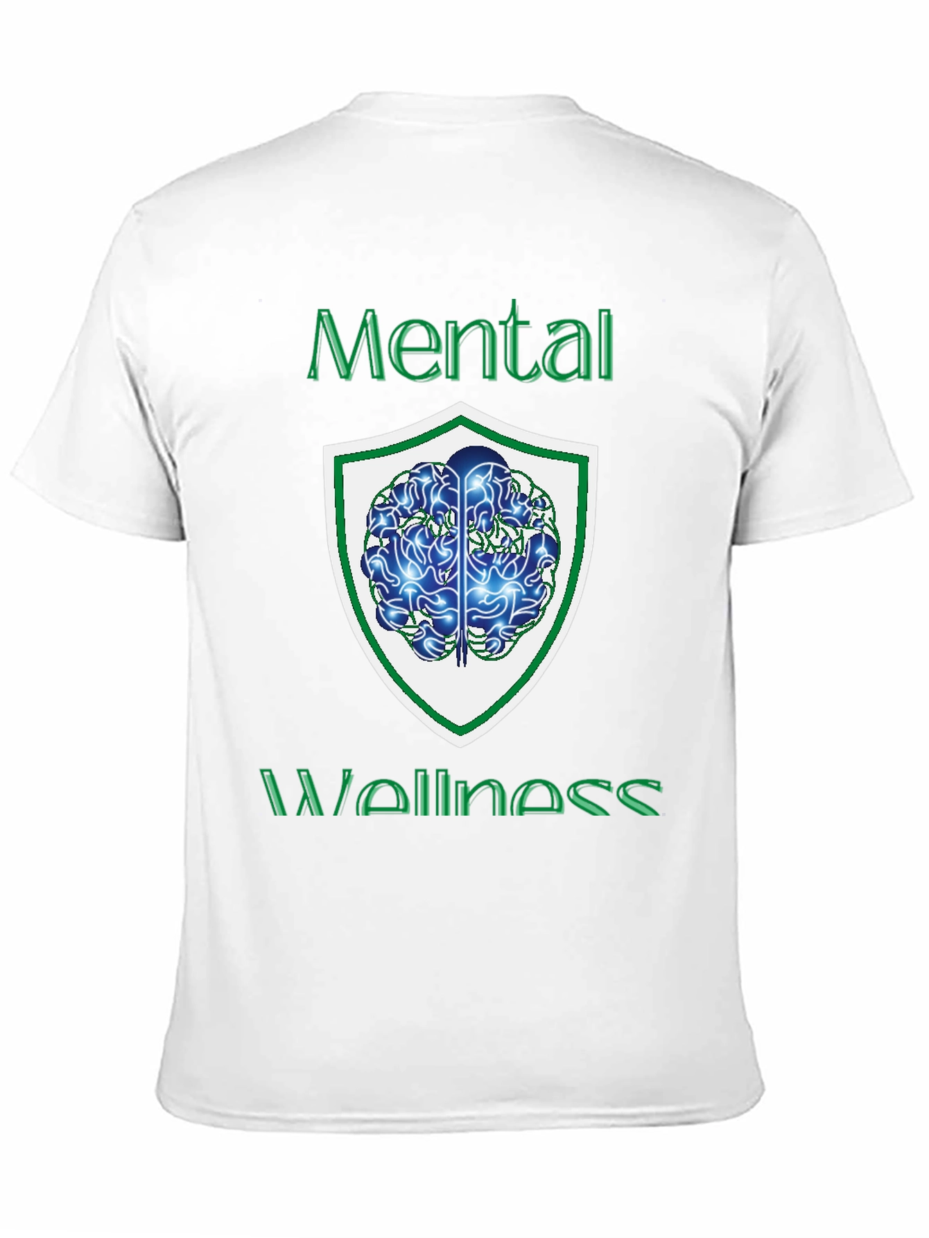 Black Mental Wellness Graphic Tee - Black view 11