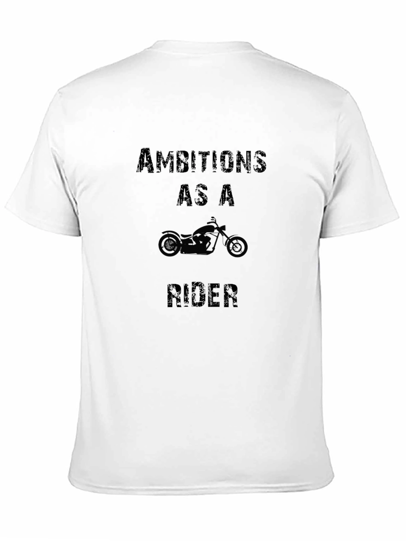 Black Ambitions as a Rider Black T-Shirt view 11