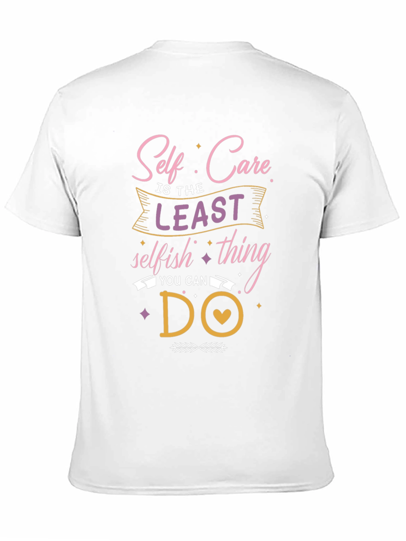 Black Self Care Graphic Tee: Least Selfish Thing view 11