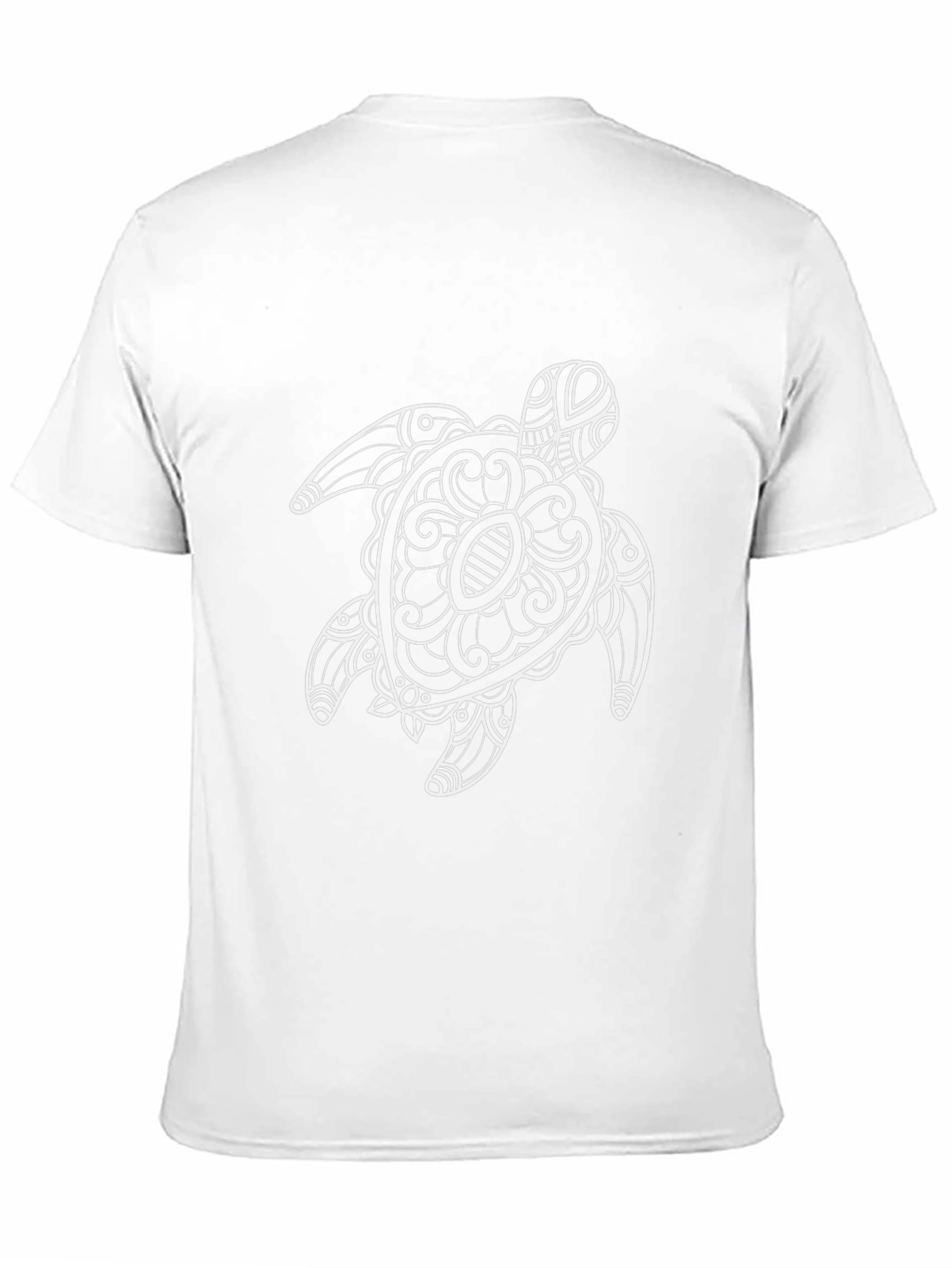 Black Turtle Graphic Print Black T-Shirt view 11