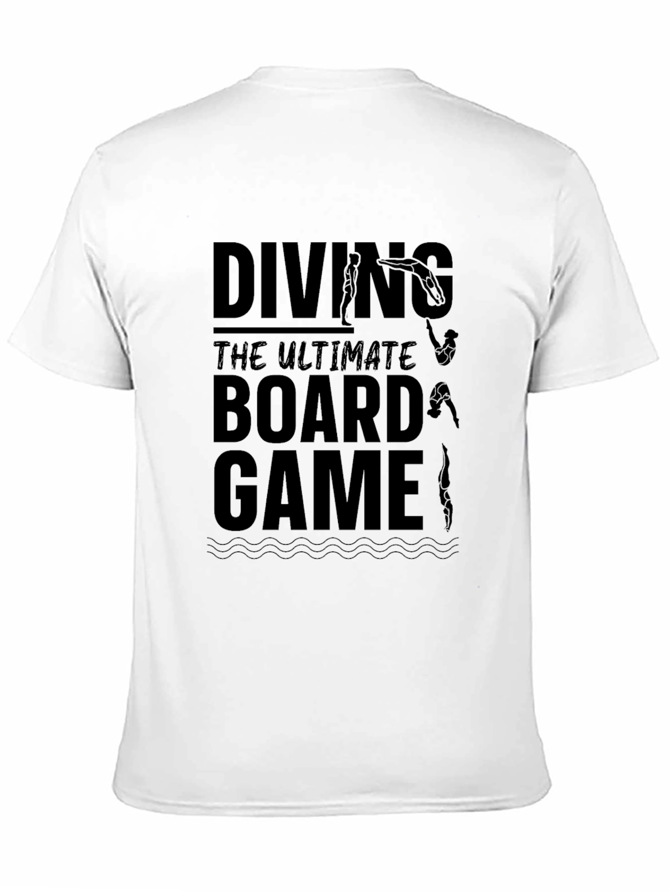 Black Diving: The Ultimate Board Game T-Shirt view 11