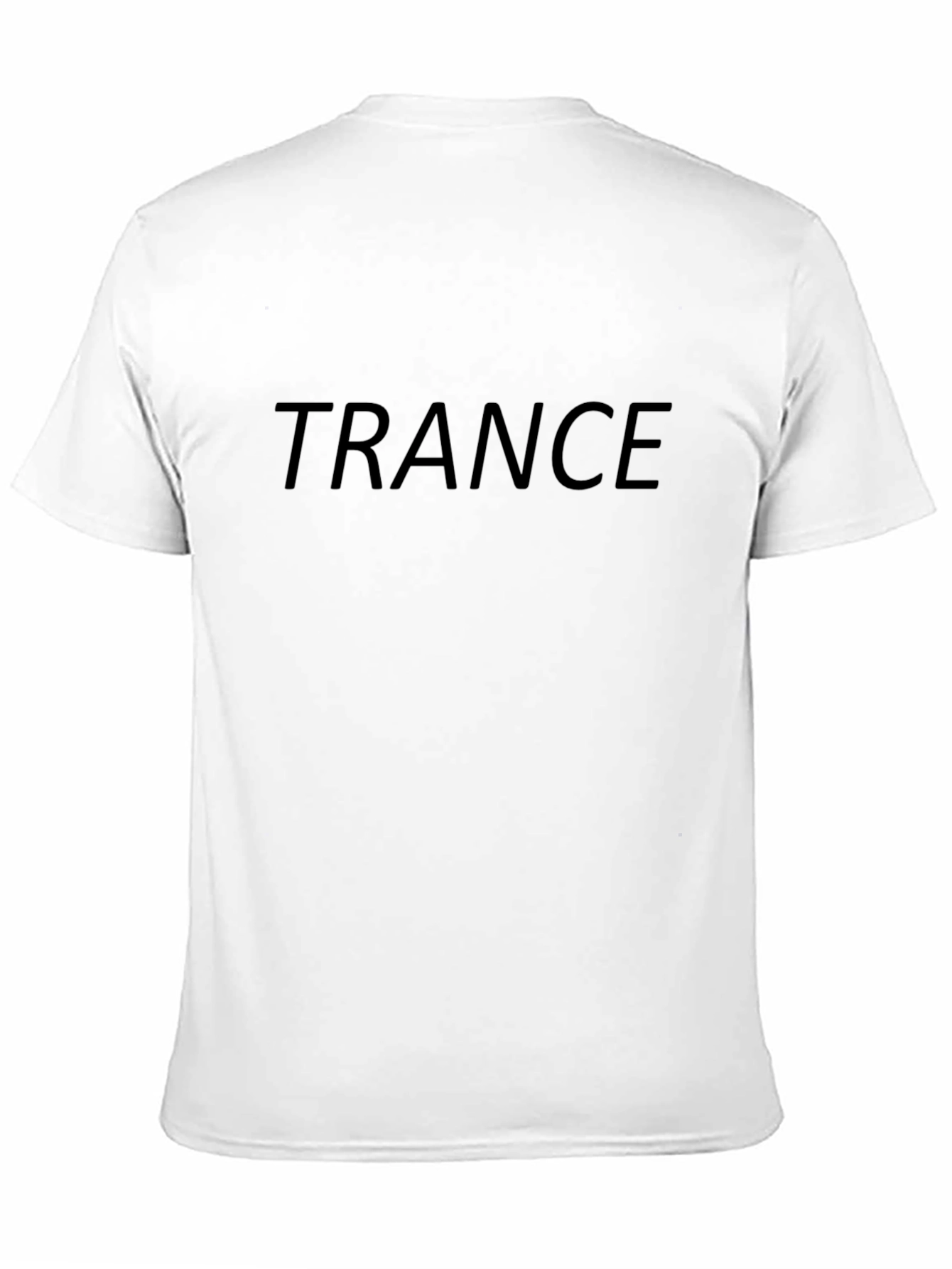 Black Trance Graphic Tee - Stylish Black Cotton T-Shirt view 11