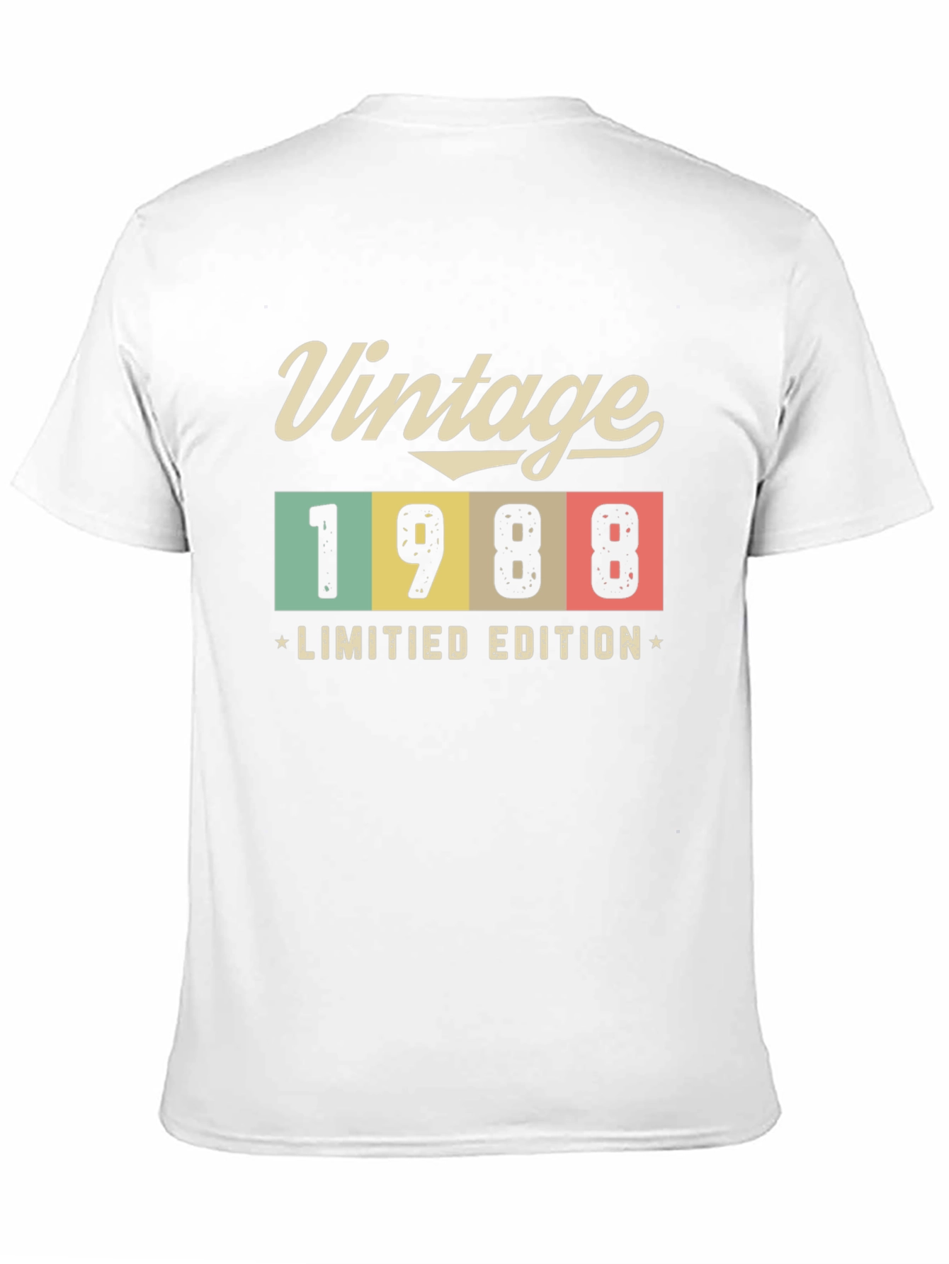 Black Vintage 1988 Limited Edition T-Shirt view 11
