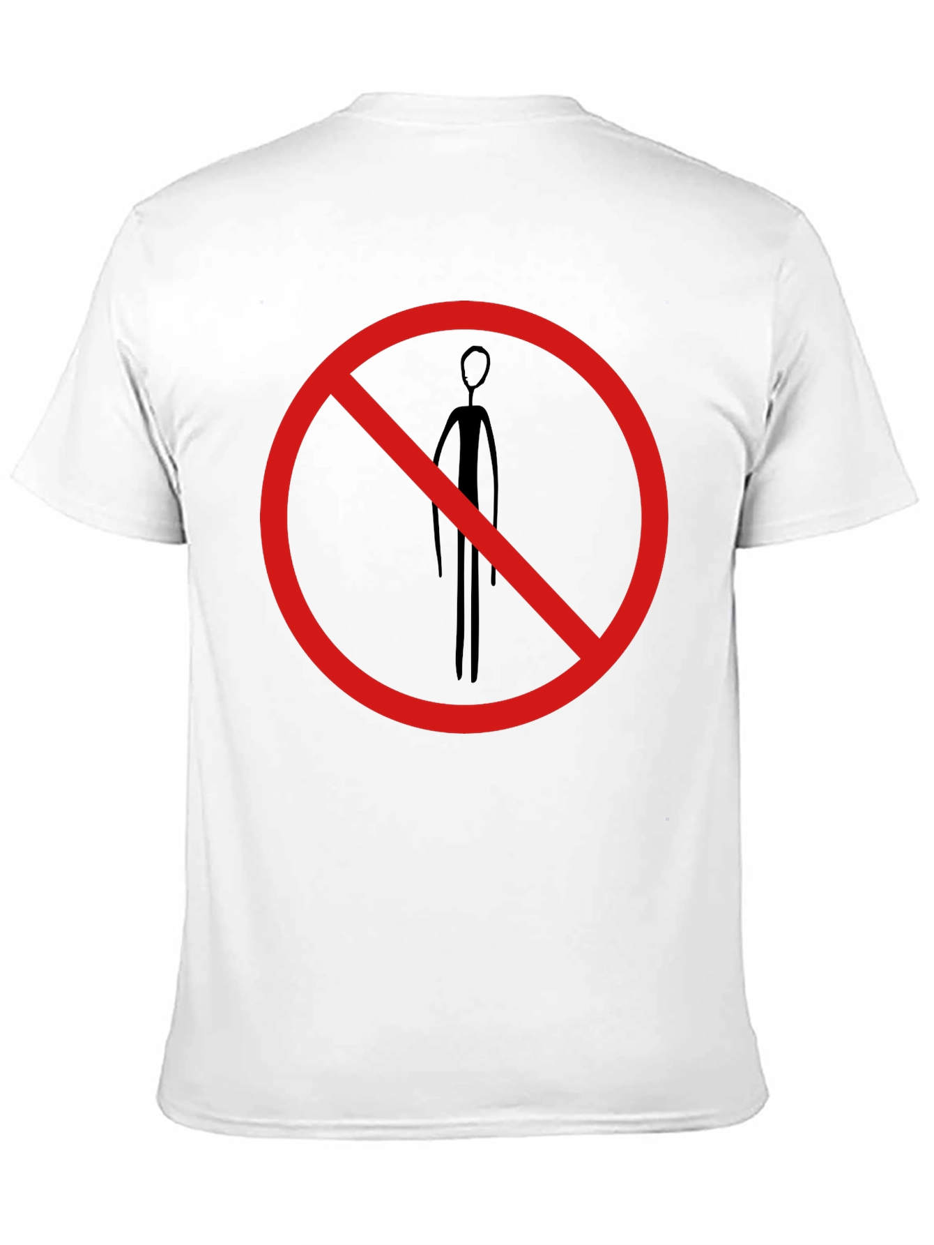 Black Forbidden Alien T-Shirt - Black Crew Neck Novelty Tee view 11