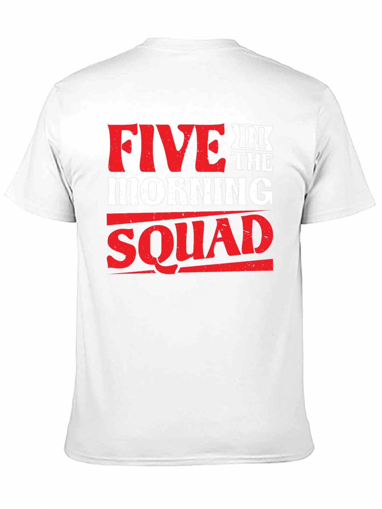 Black Five in the Morning Squad Black T-Shirt view 11