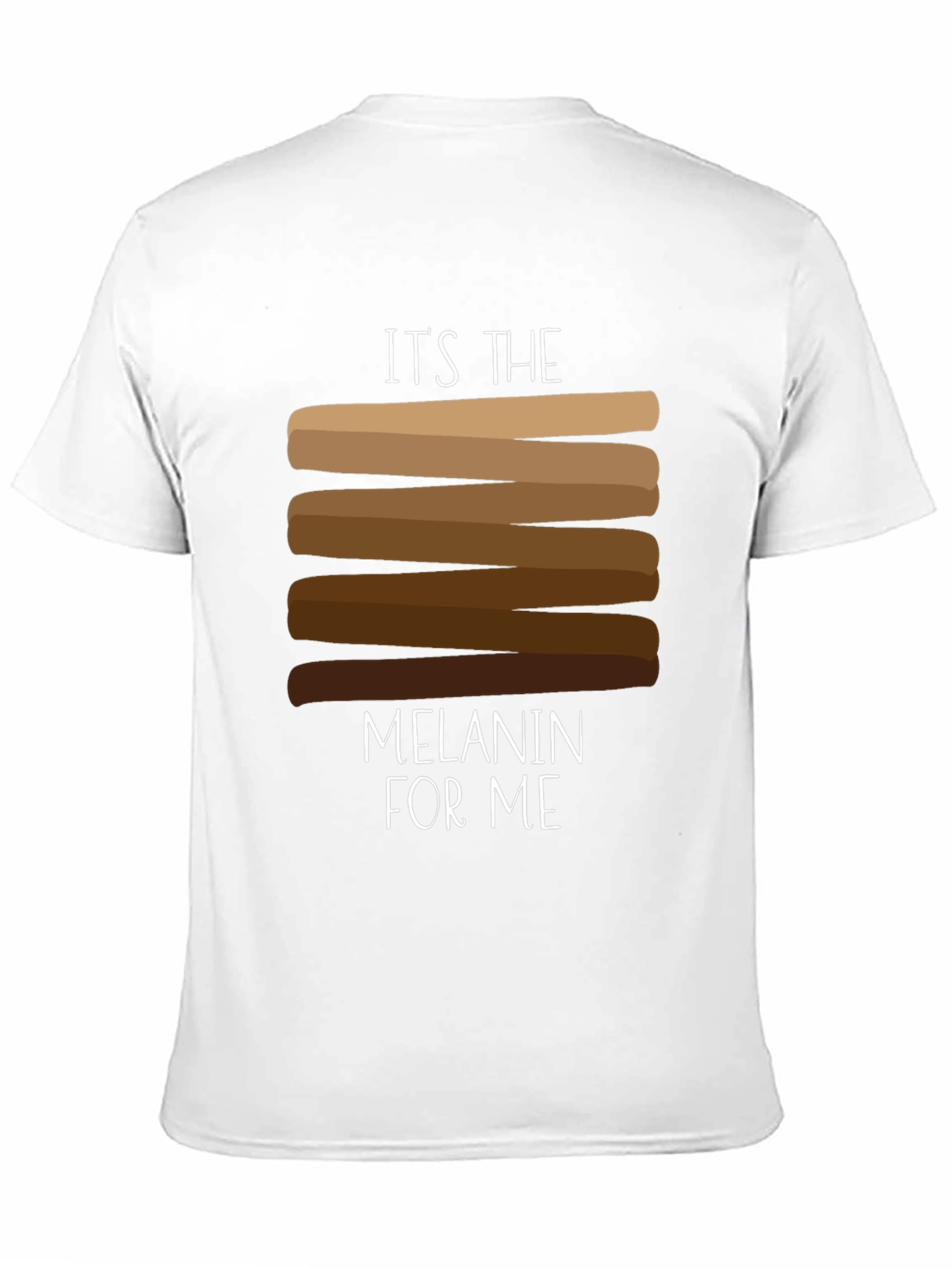 Black It's the Melanin for Me Graphic T-Shirt view 11