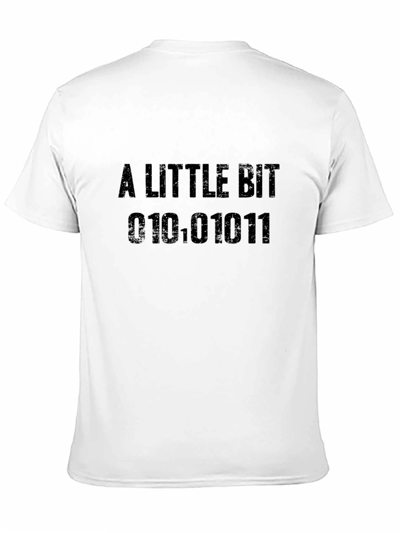 Black A Little Bit Funny Programmer T-Shirt view 11