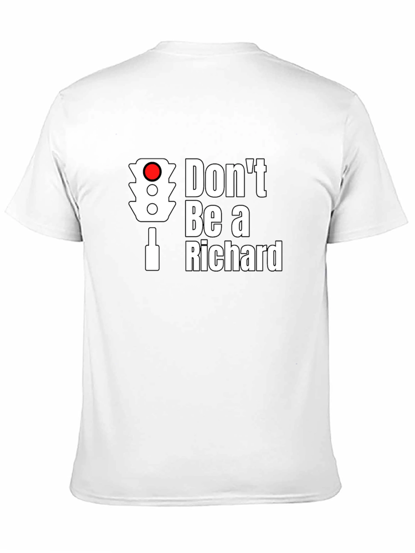 Black Don't Be a Richard T-Shirt view 11