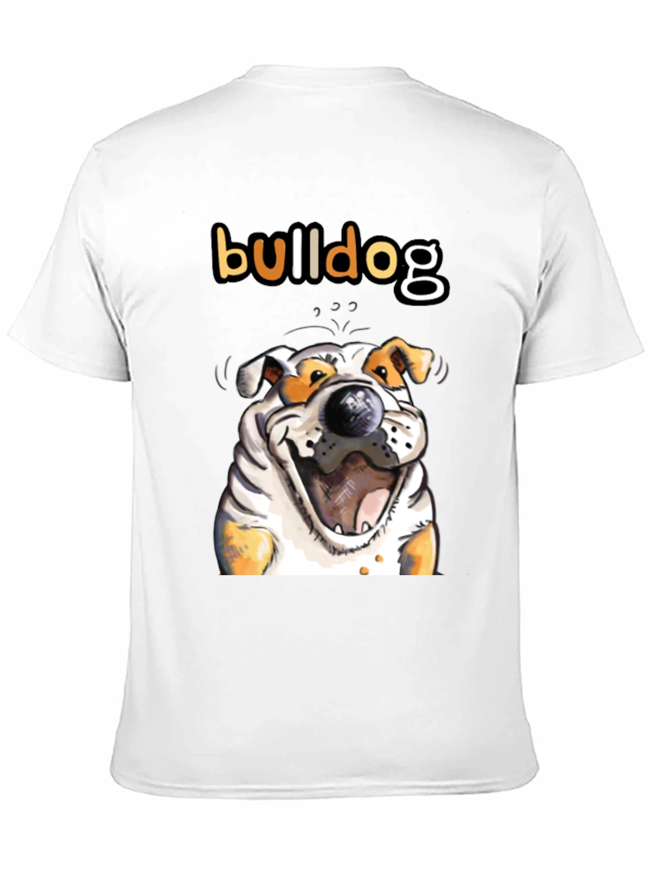 Black Bulldog Graphic Tee - Unisex Cotton T-Shirt view 11