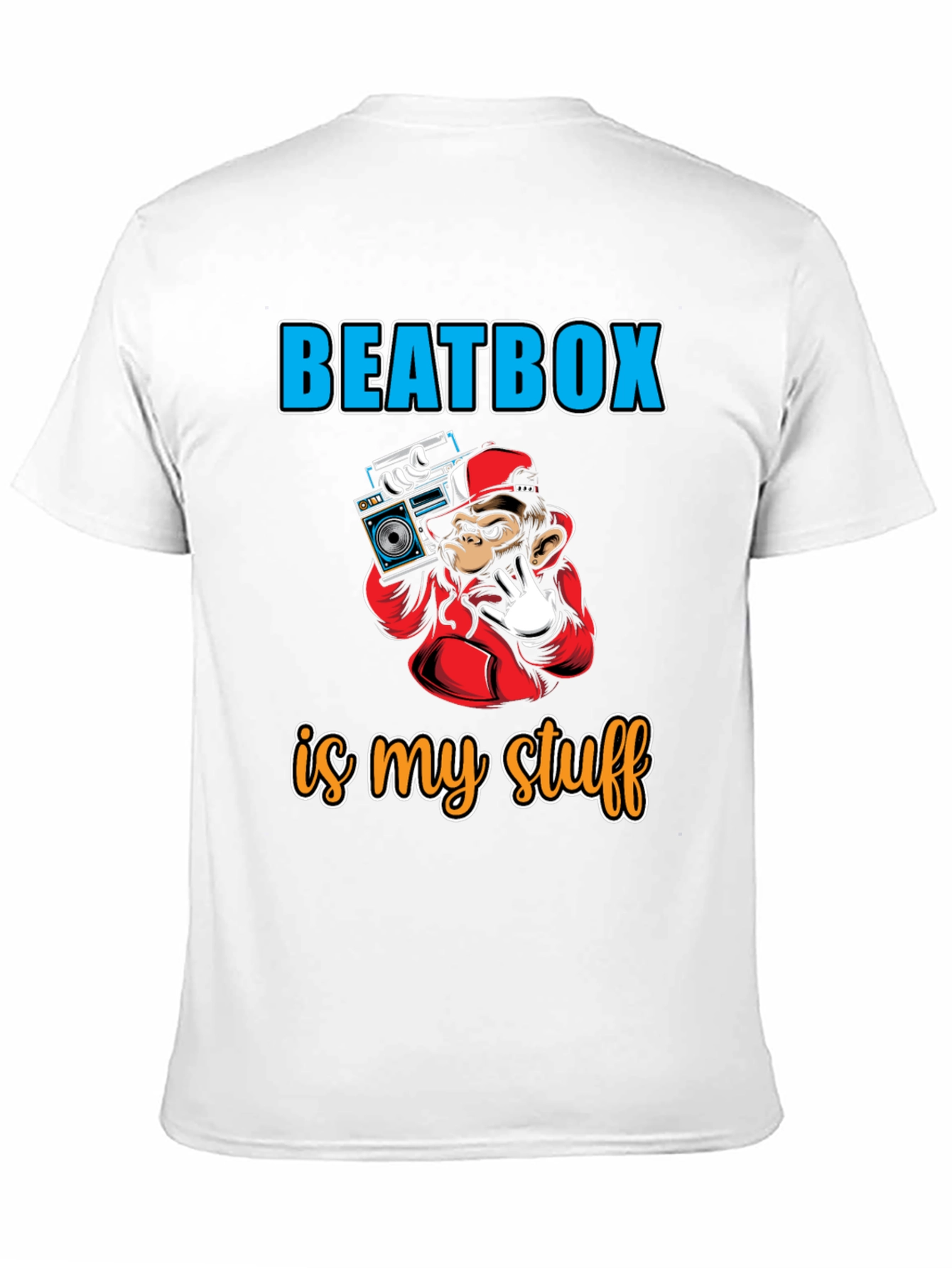 Beatbox Monkey T-Shirt - Unique Music Lover Tee - 11