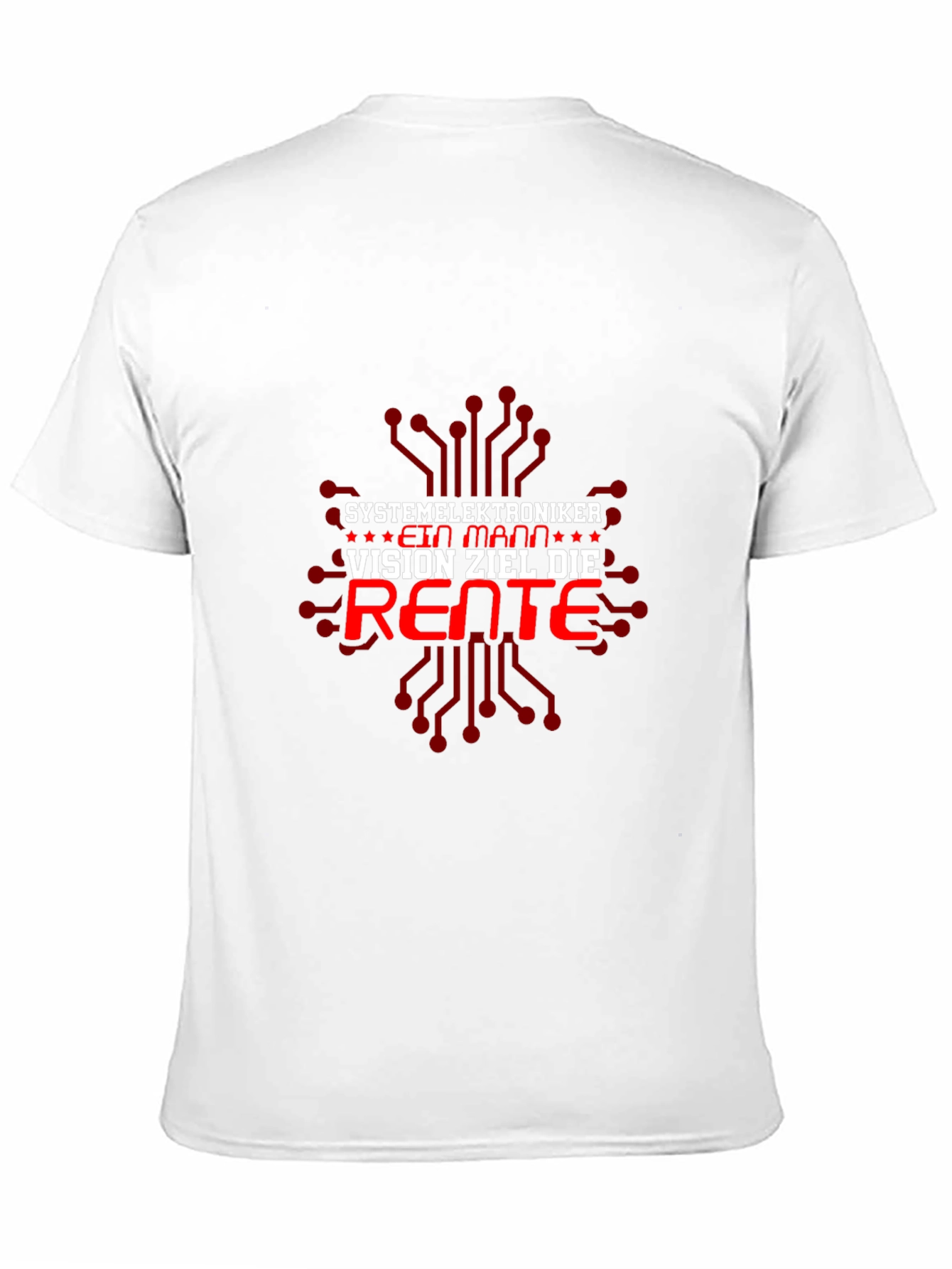 Black Systemelektroniker Retirement T-Shirt view 11