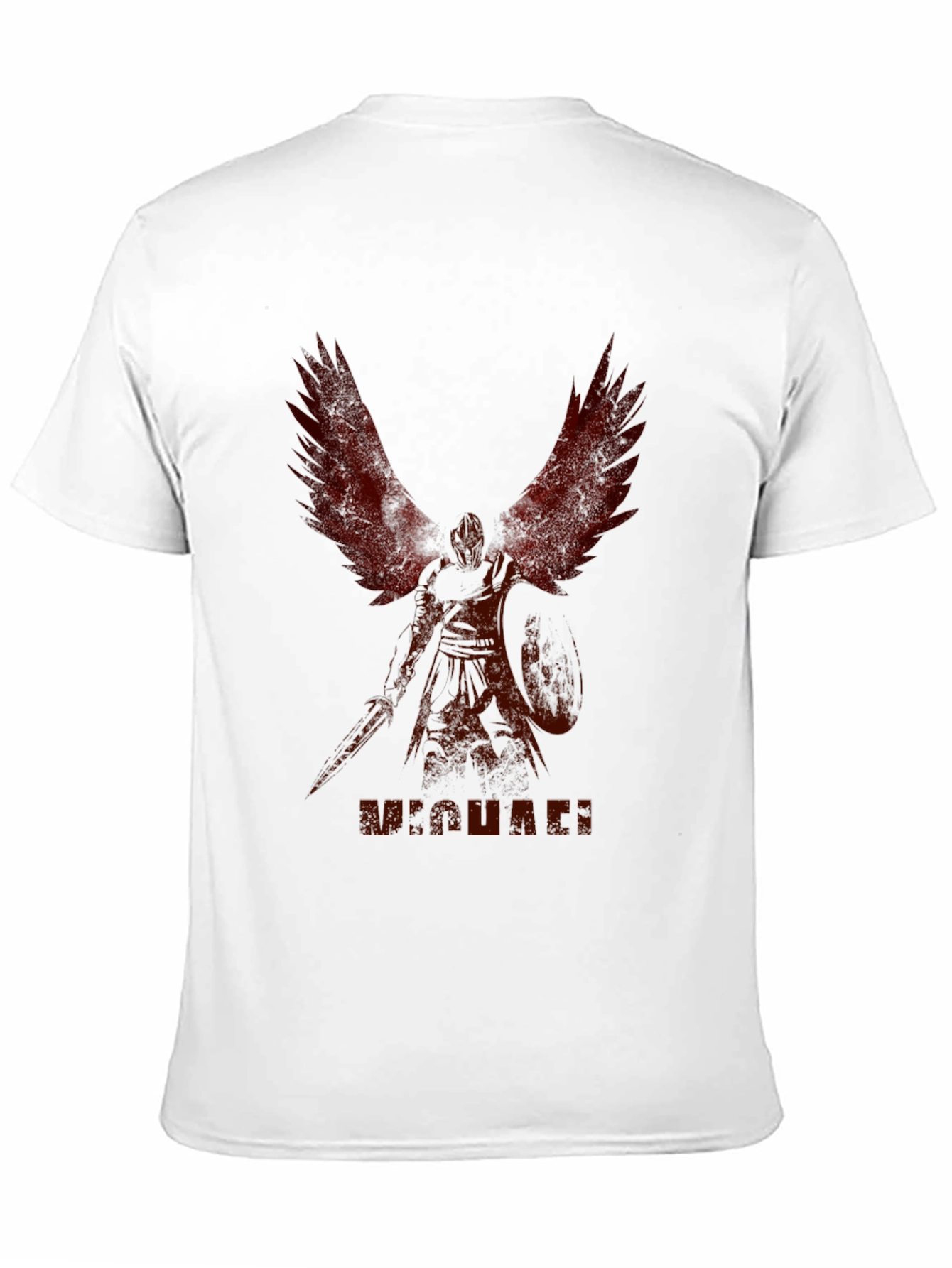 Black Michael Wings Graphic T-Shirt - Stylish Crew Neck Tee view 11