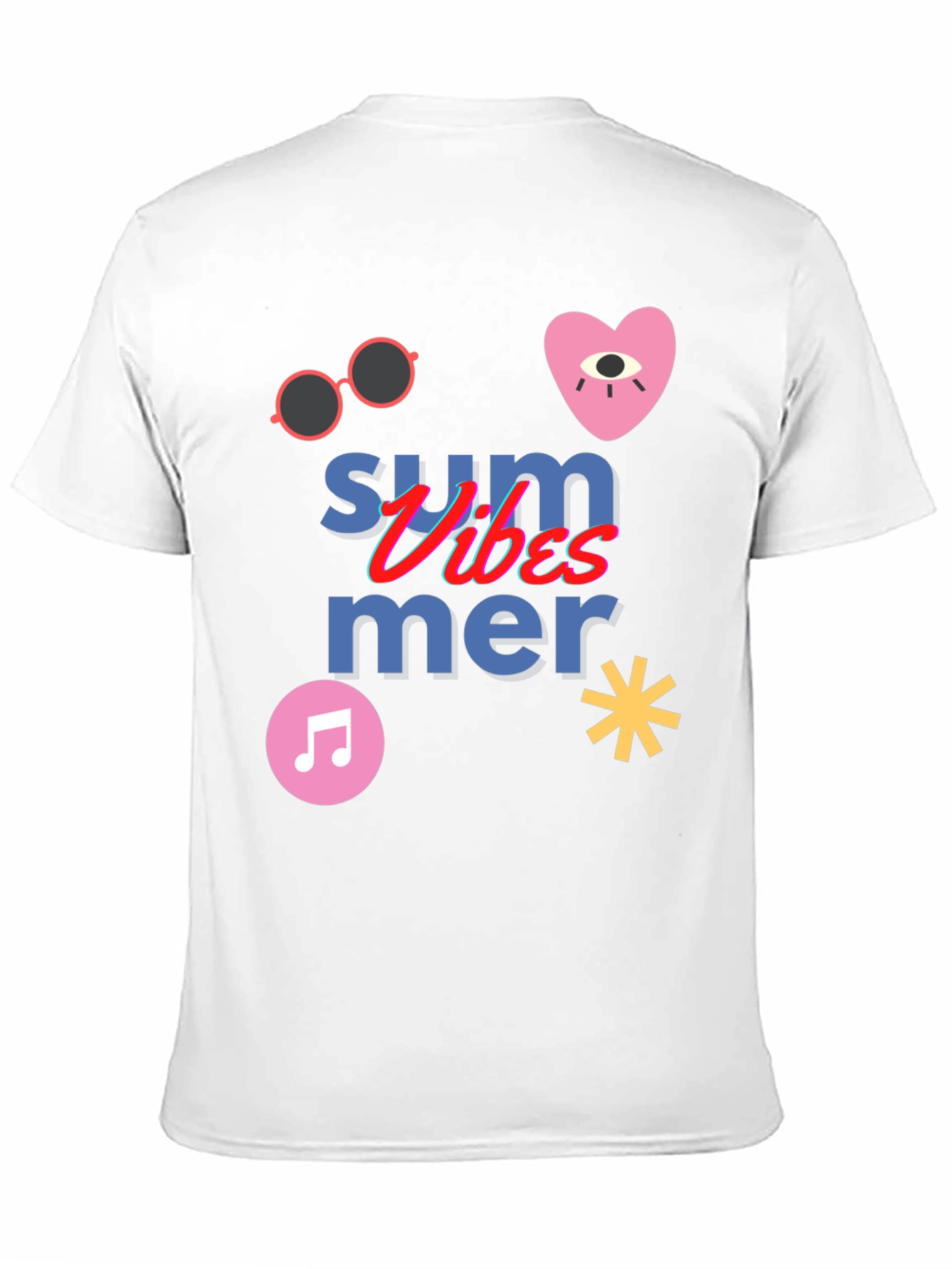 Black Summer Vibes Graphic Tee view 11