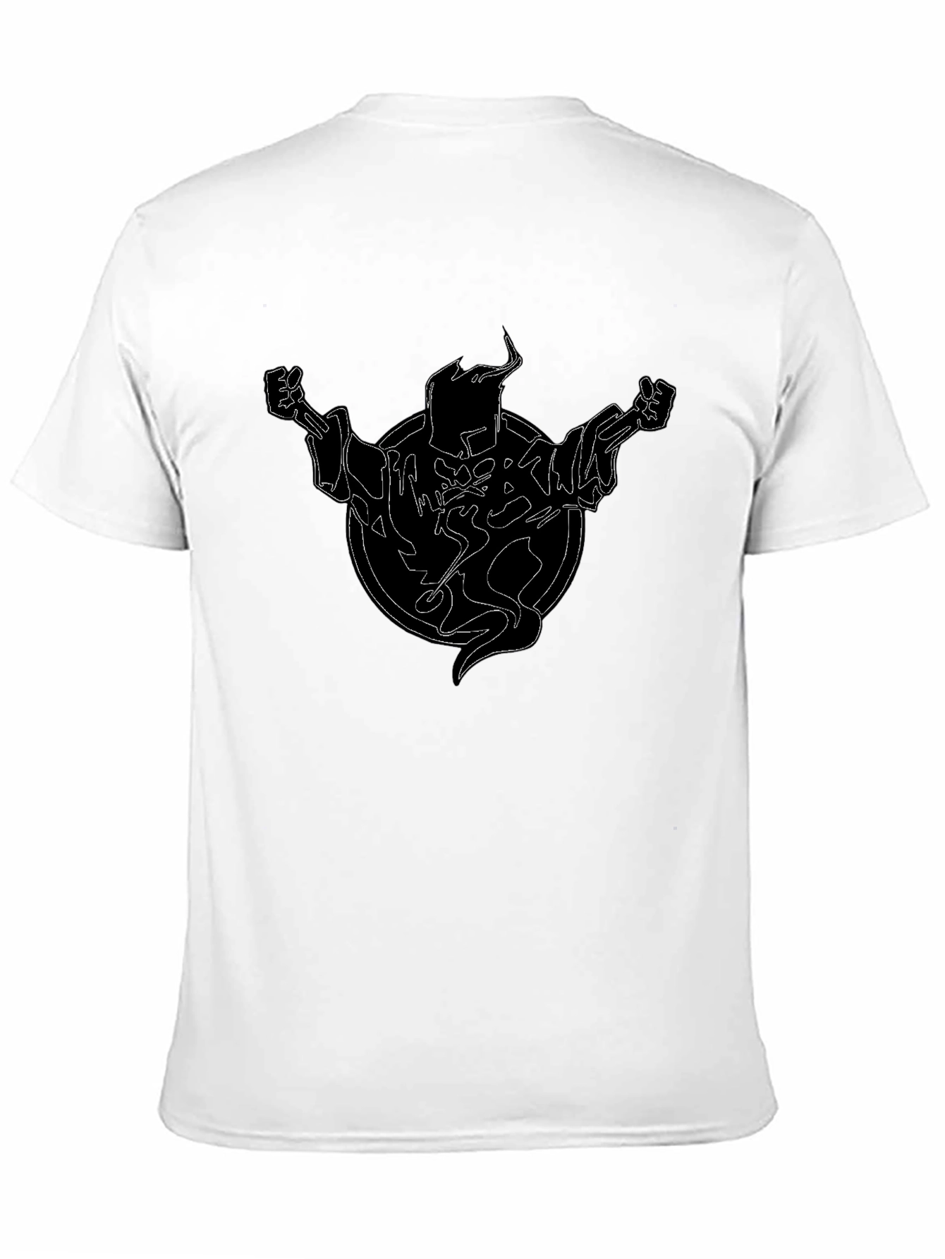 Black Black Graphic Tee - Ghost Rider view 11