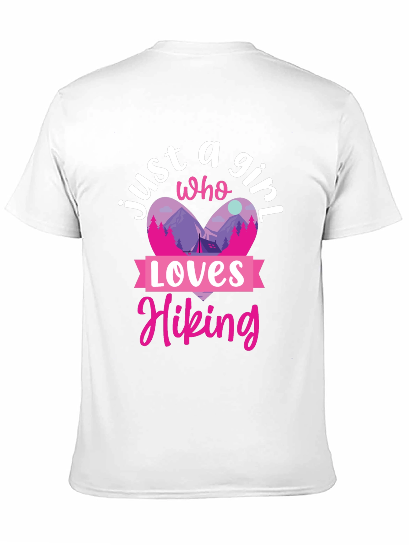 Black Hiking Lover T-Shirt view 11