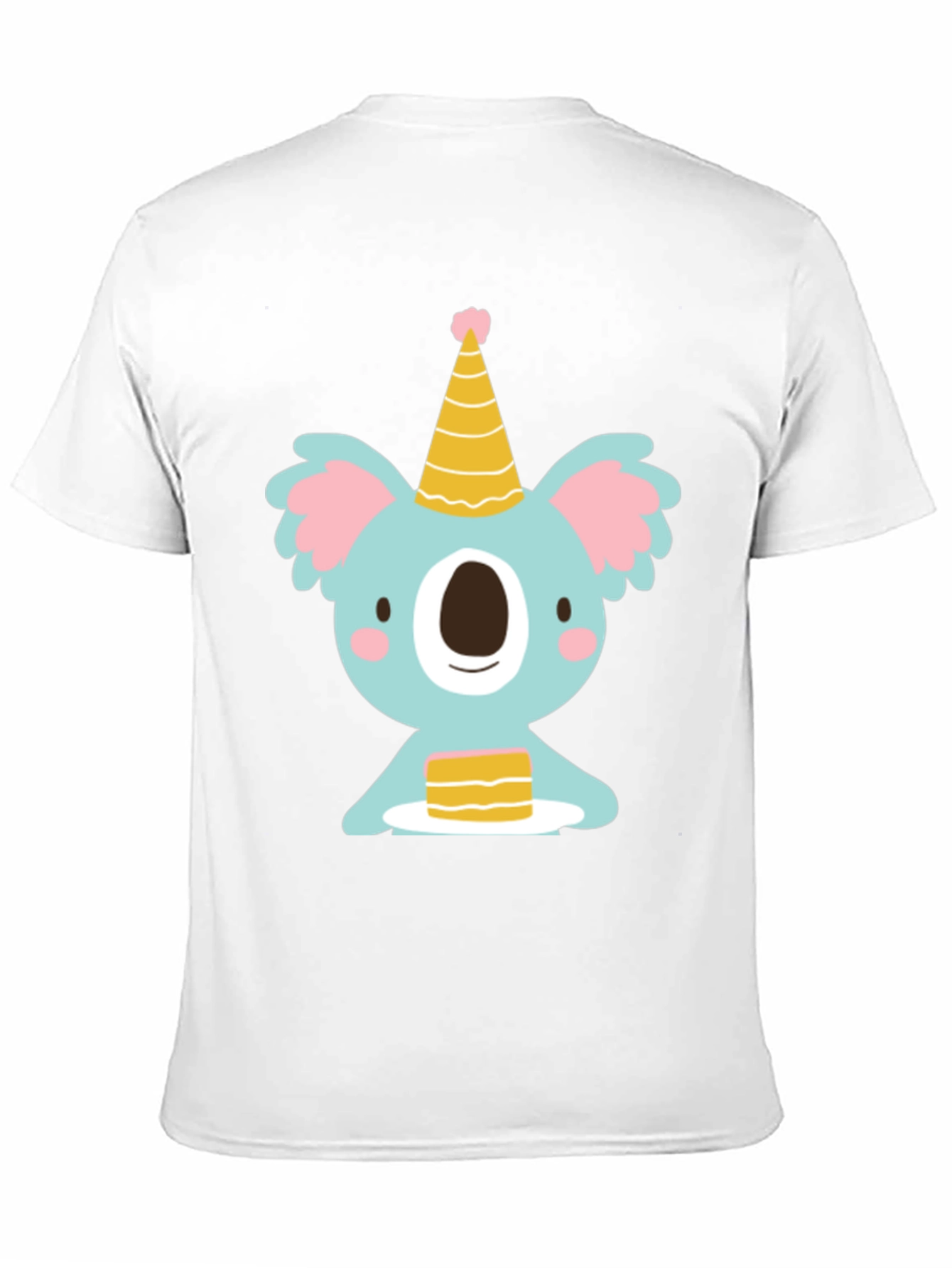 Black Koala Birthday Party T-Shirt - Cute Cartoon Tee view 11