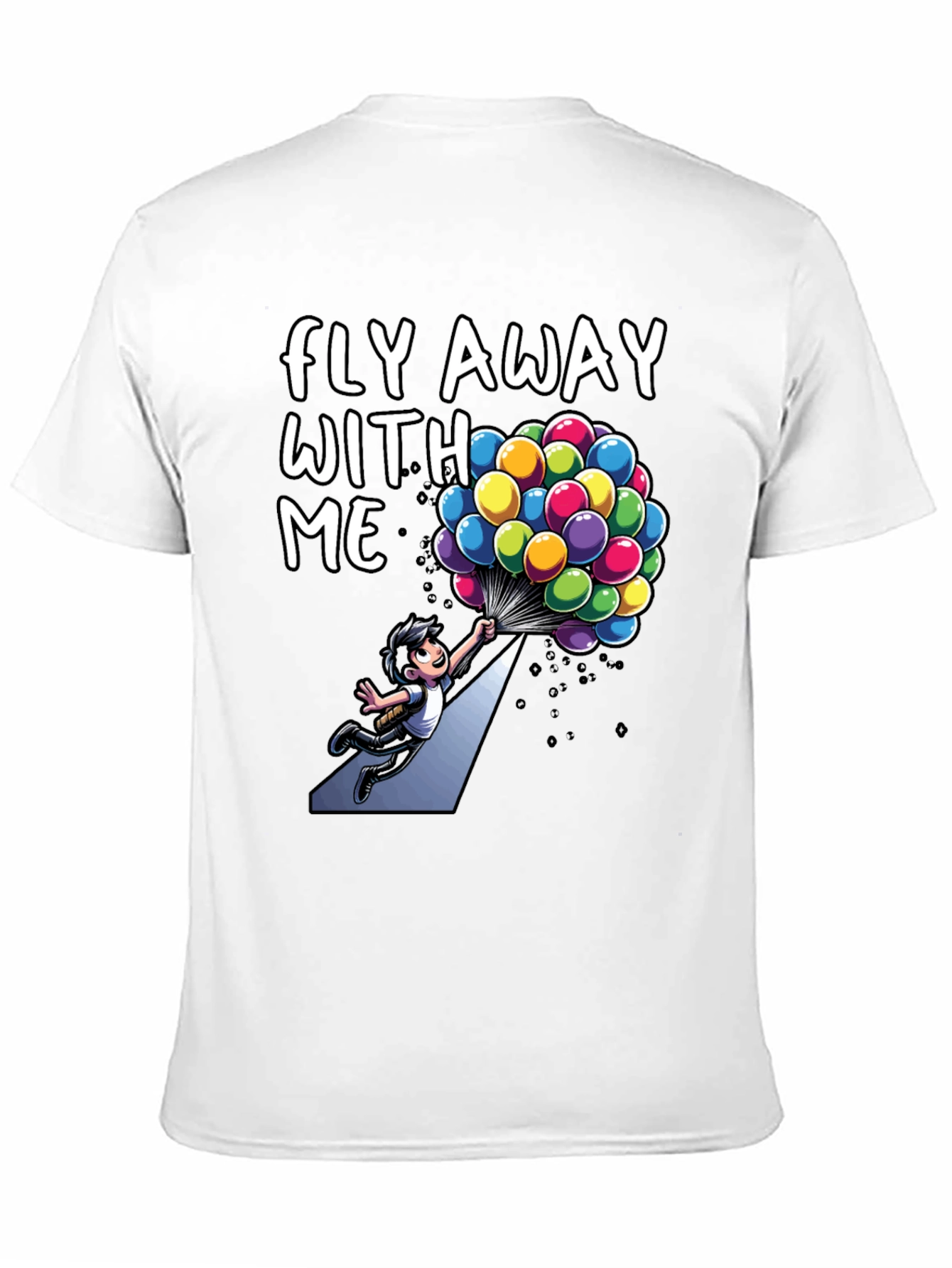 Black Fly Away With Me Graphic Tee view 11