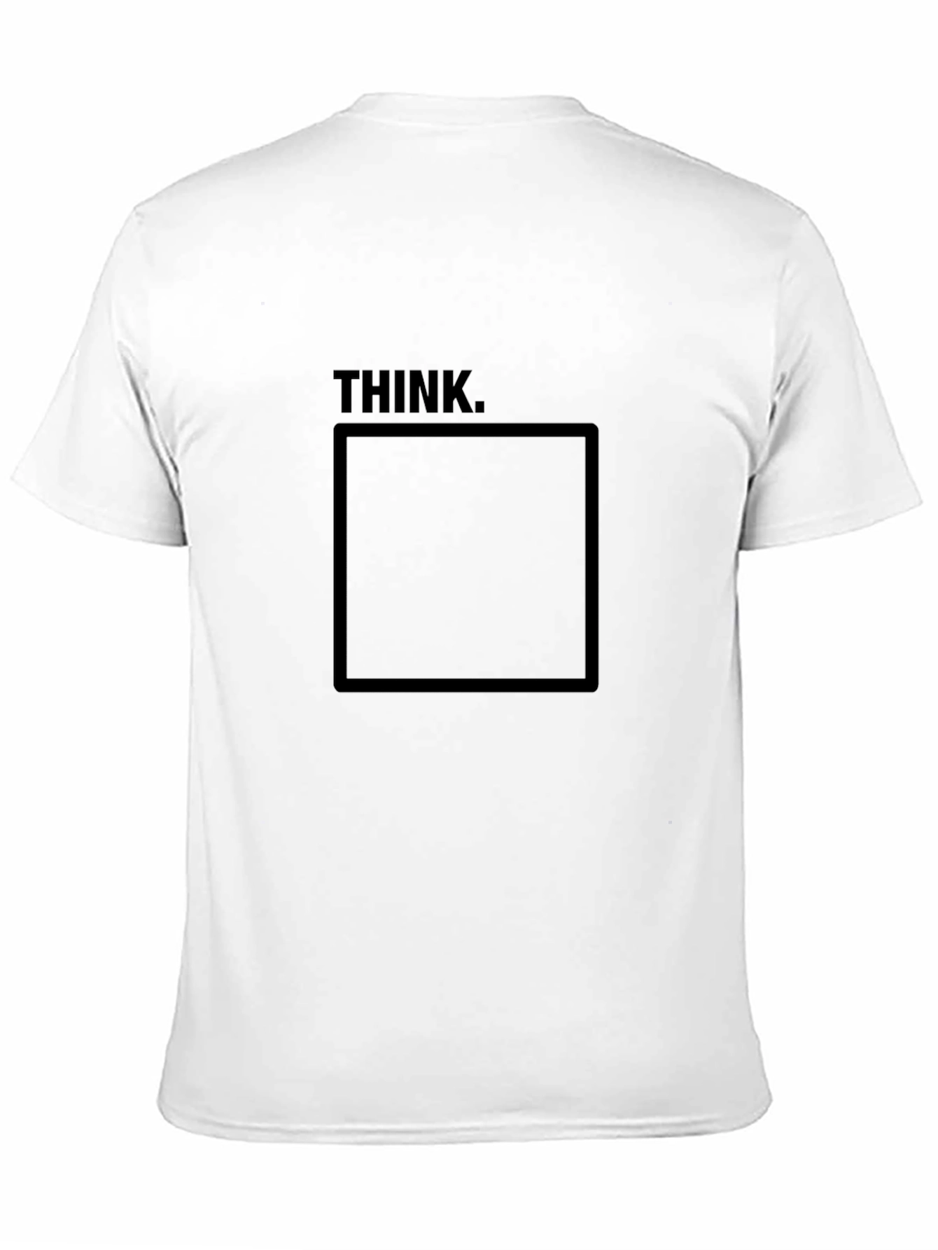 Black Think Outside the Box Black T-Shirt view 11