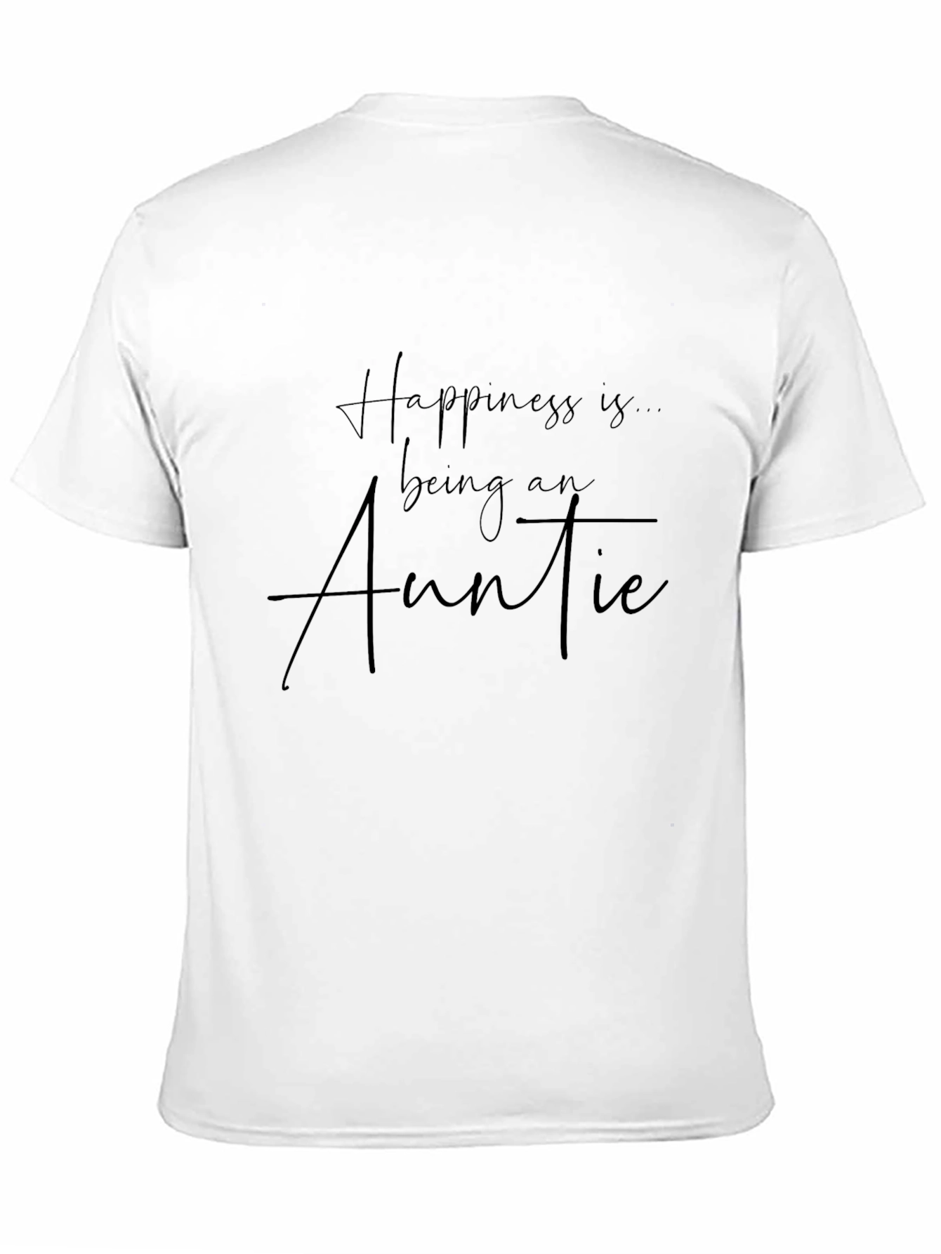 Black Happiness is Being an Auntie T-Shirt view 11