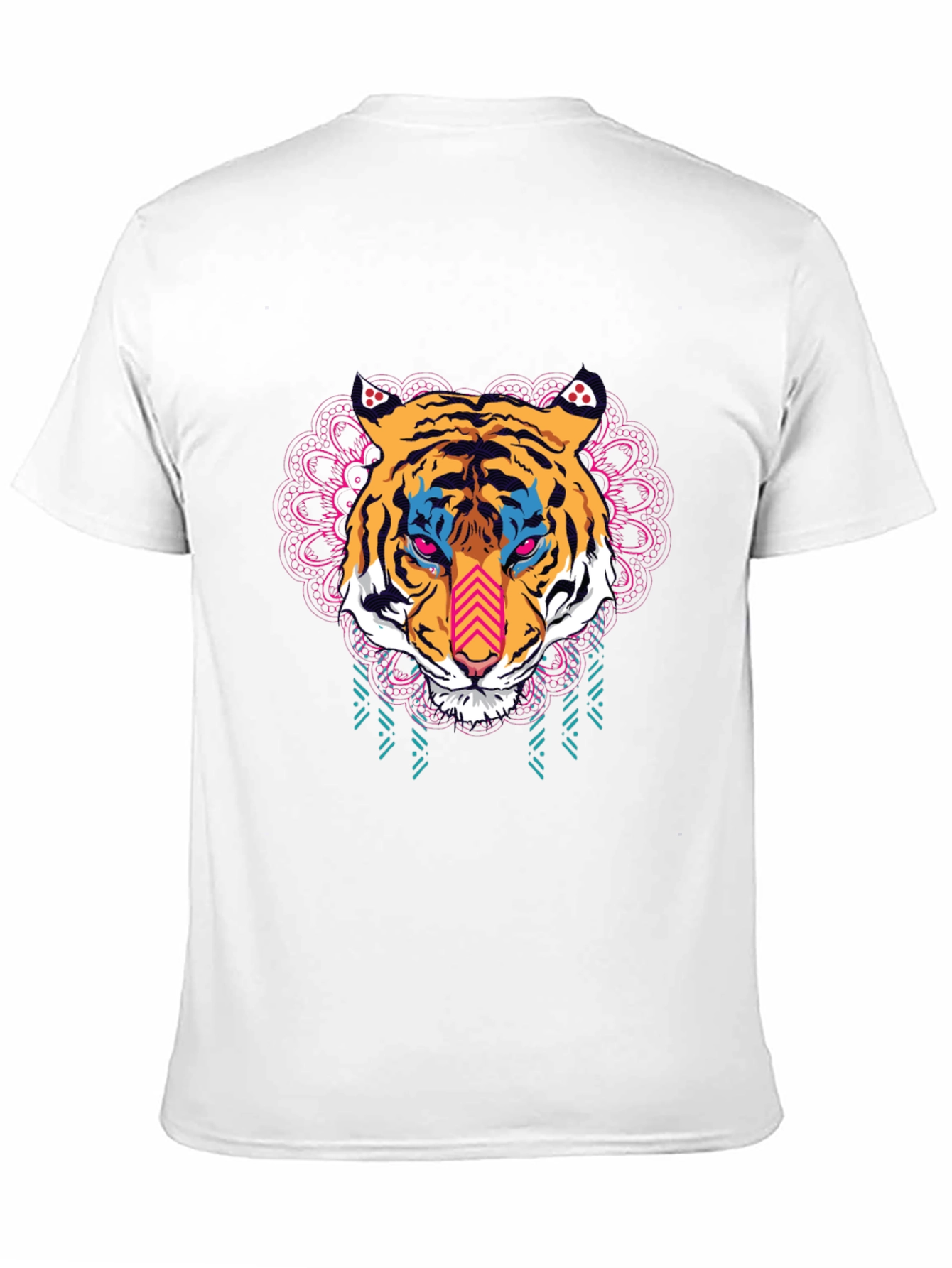 Black Tiger Graphic Tee - Vibrant Animal Design view 11