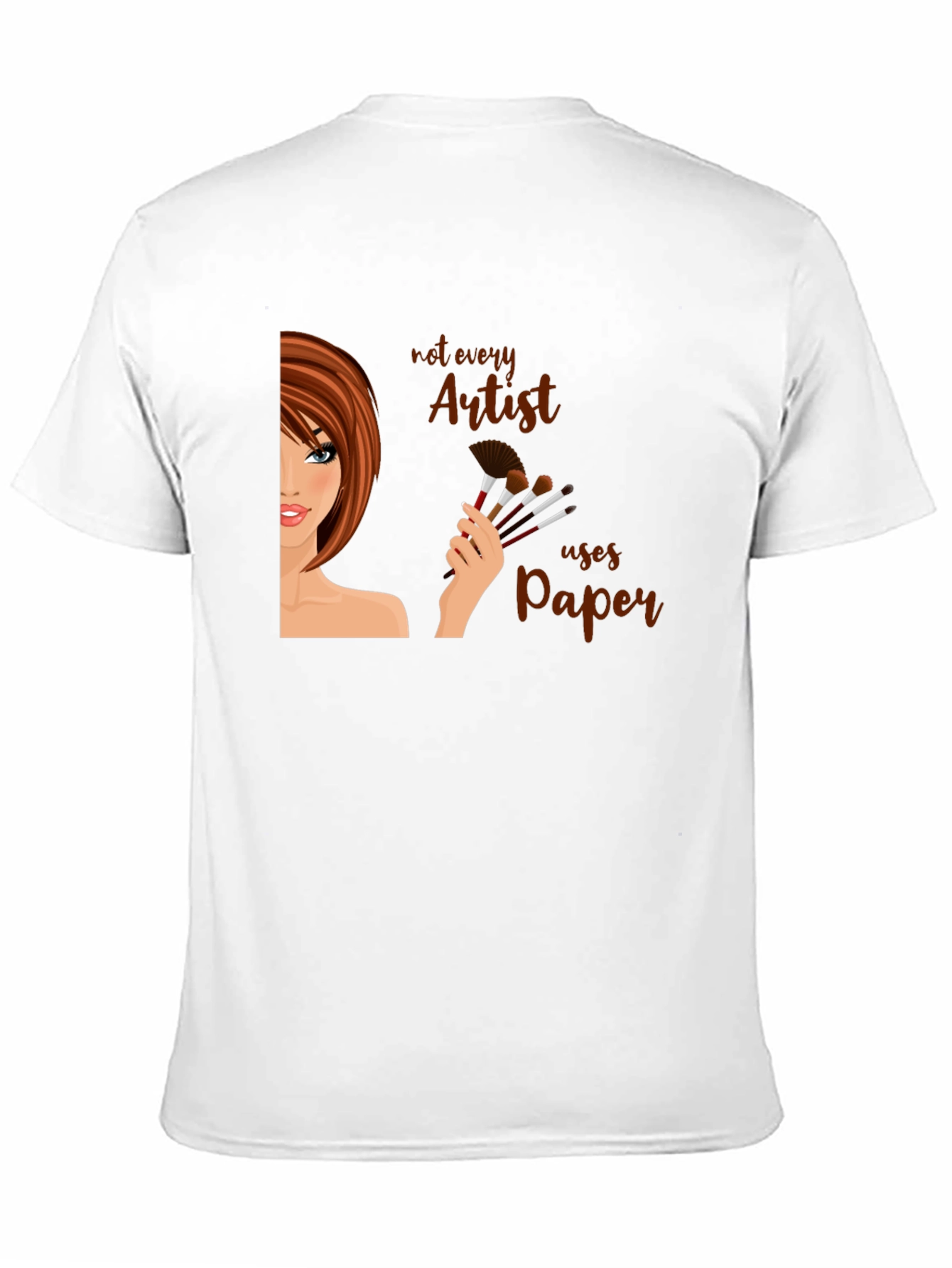 Black Artist T-Shirt - Makeup Artist Gift view 11