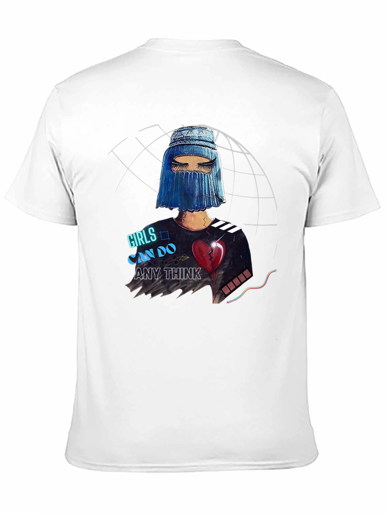 Black Girls Can Do Anything Graphic Tee view 11