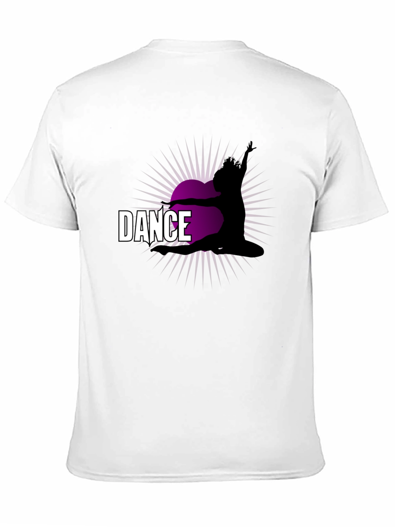 Black Dance Silhouette T-Shirt view 11