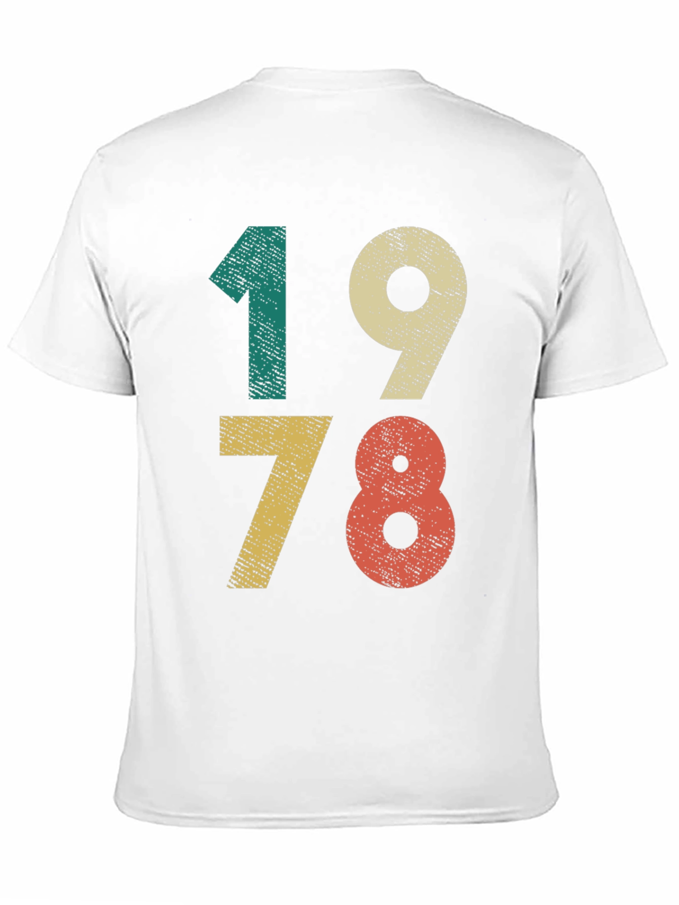Black Retro 1978 Birthday T-Shirt Vintage Style view 11