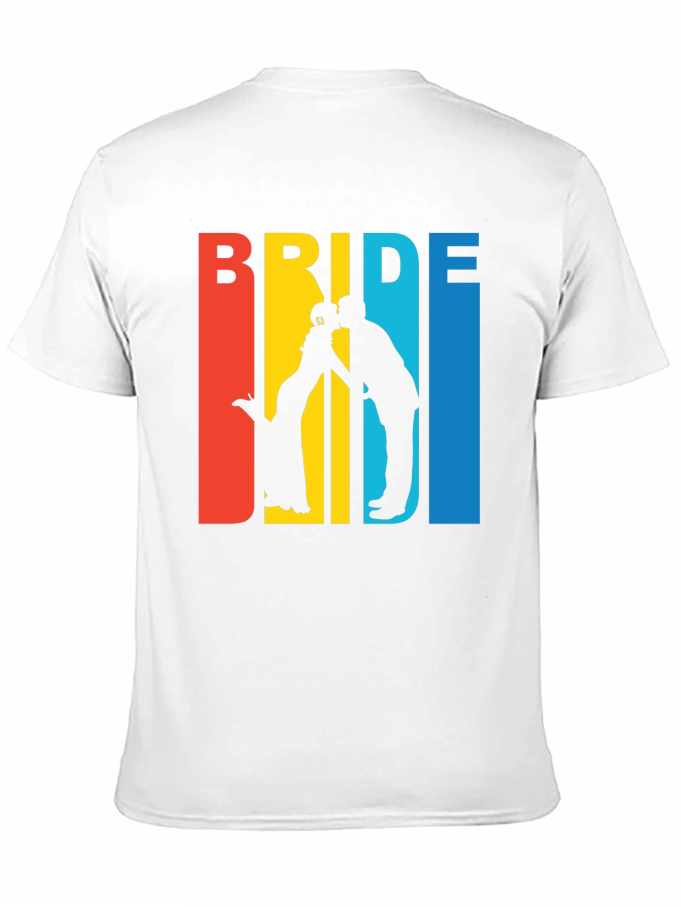 Bride T-Shirt - Kissing Silhouette - Wedding Party Tee - 11
