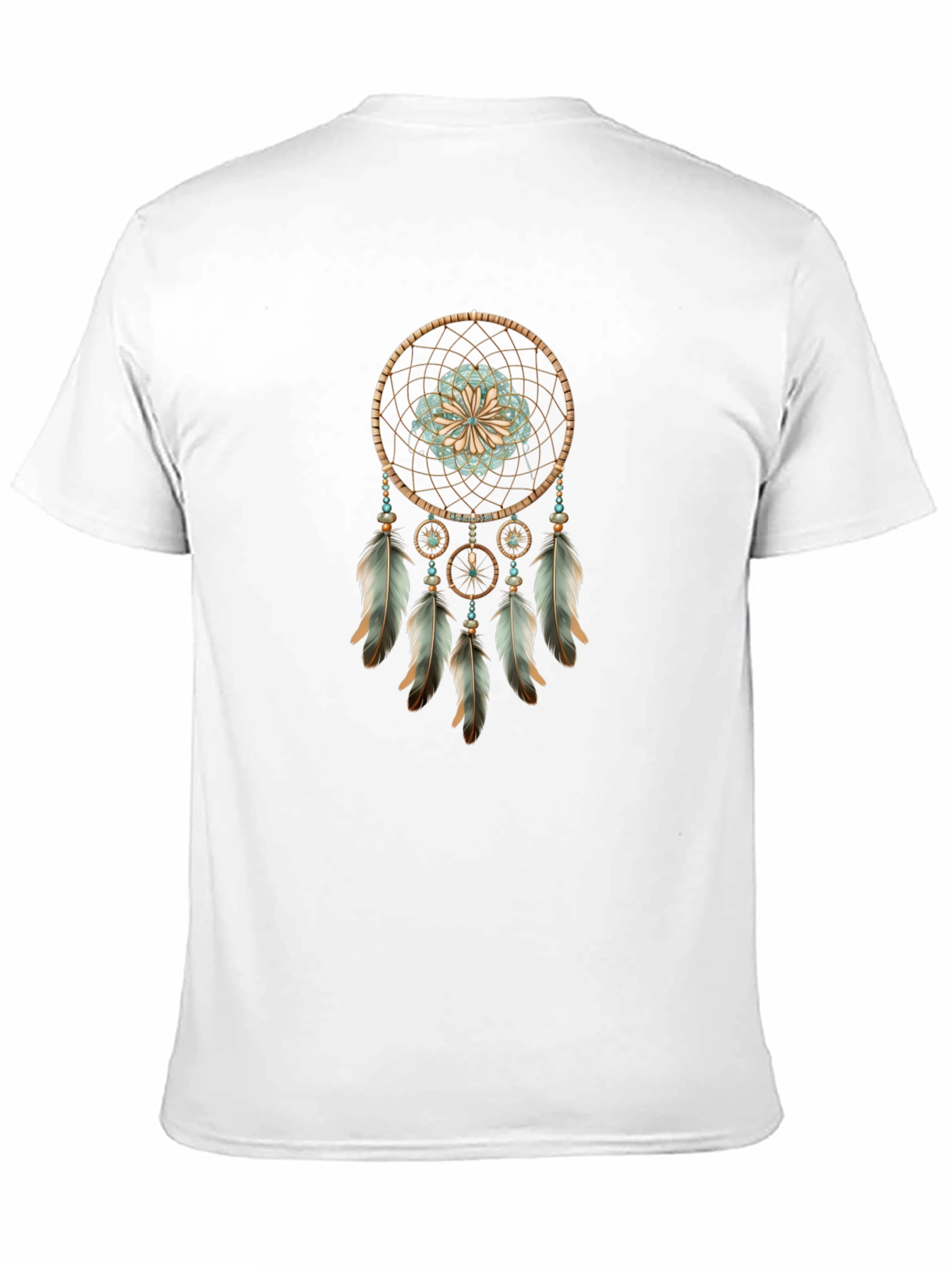 Black Dreamcatcher Graphic Tee - Boho Style view 11