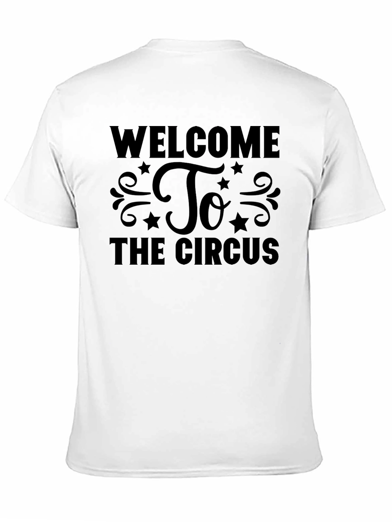 Black Welcome to the Circus Graphic T-Shirt view 11