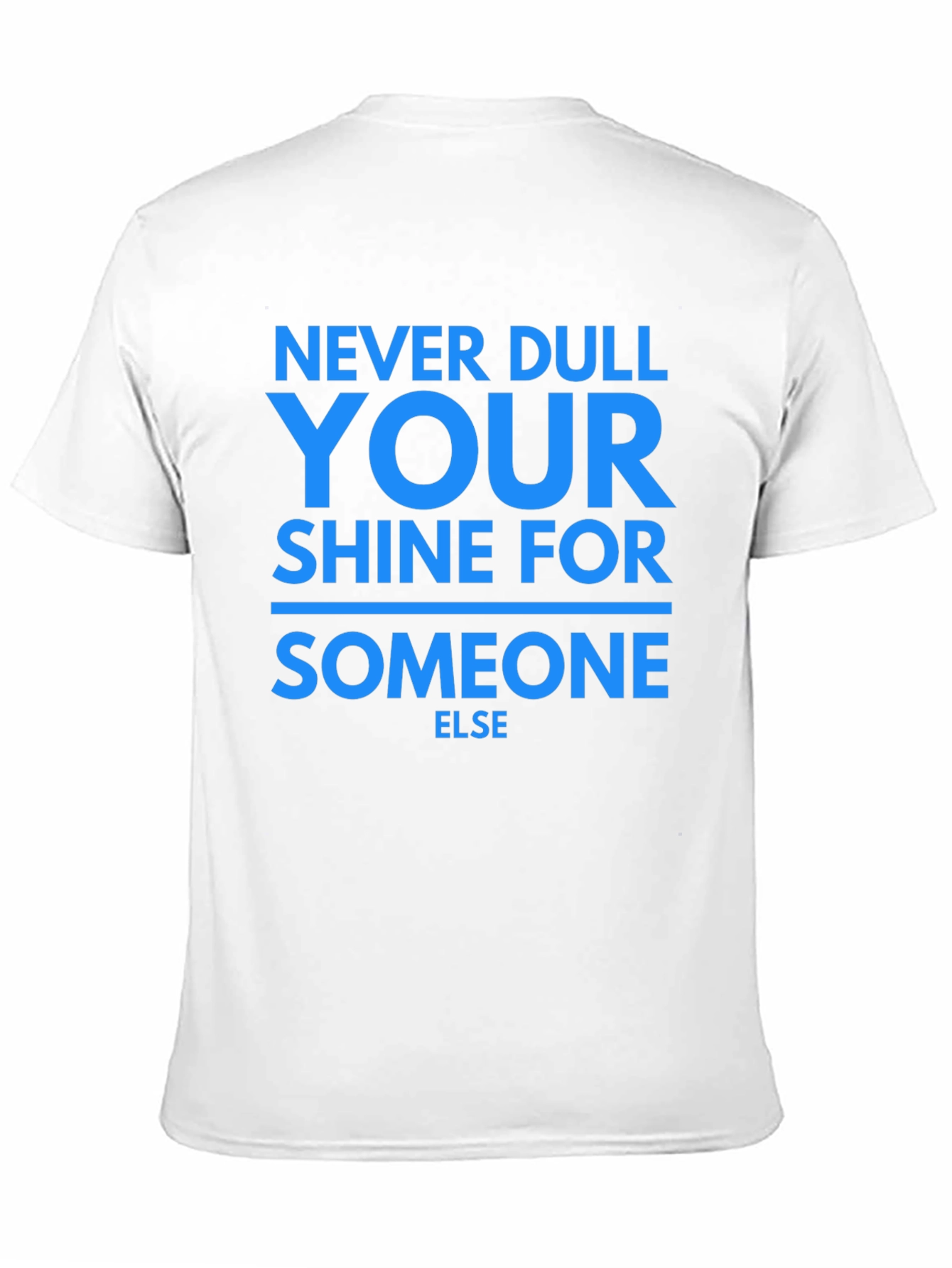 Black Motivational 'Never Dull Your Shine' Graphic Tee view 11
